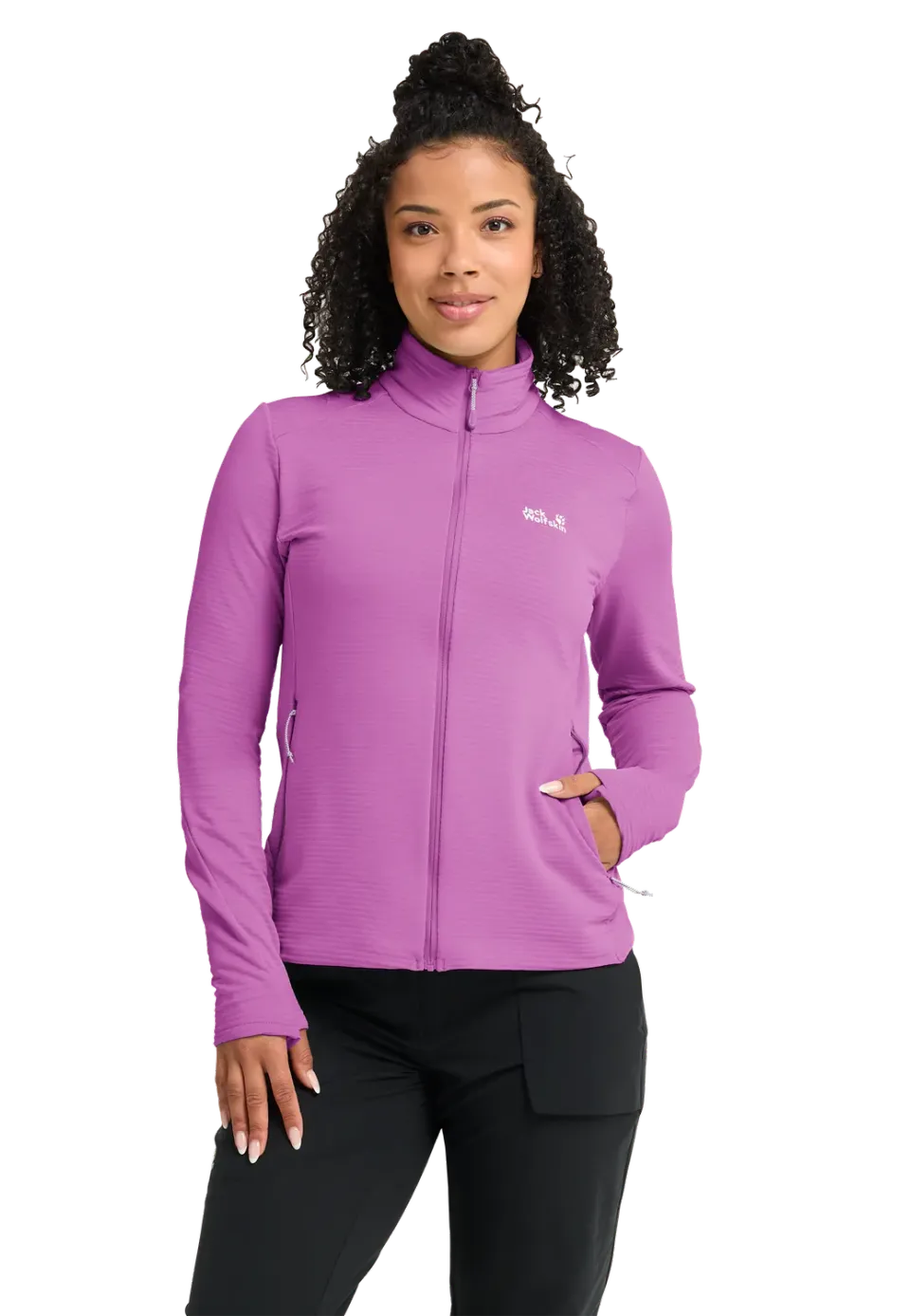 Jack Wolfskin Litestride FZ W polaire femme zippée