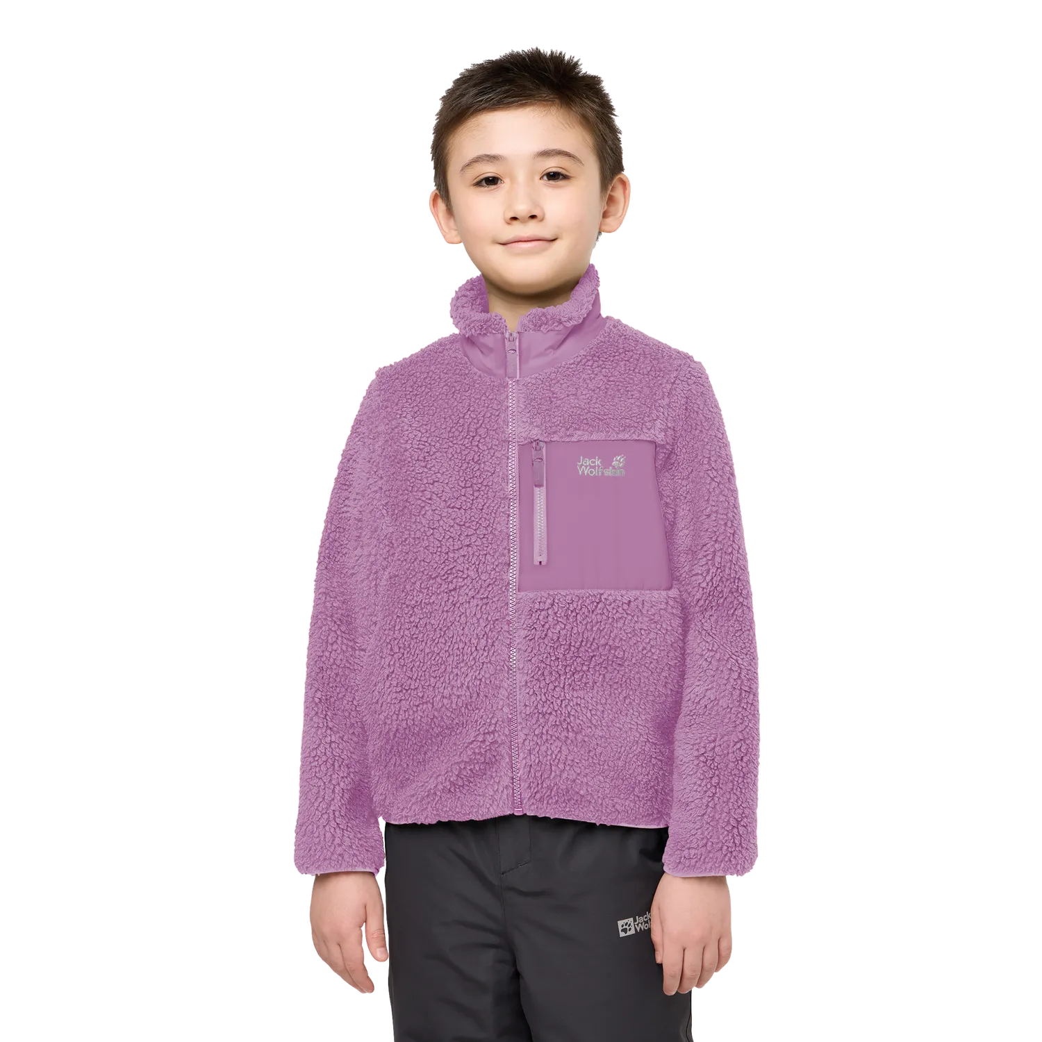 Jack Wolfskin Ice Curl veste polaire enfant chaude