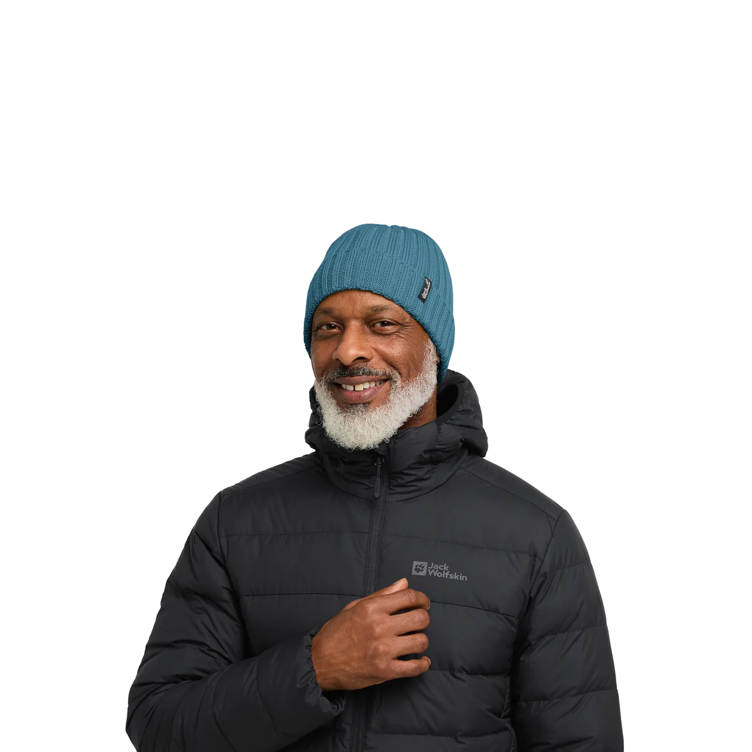 Jack Wolfskin Rib Knit Beanie bonnet hiver chaud doublé