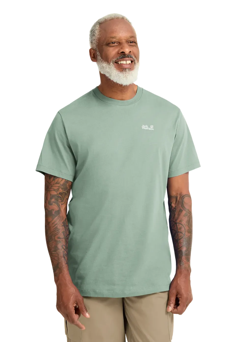 Jack Wolfskin Essential T M t-shirt coton homme