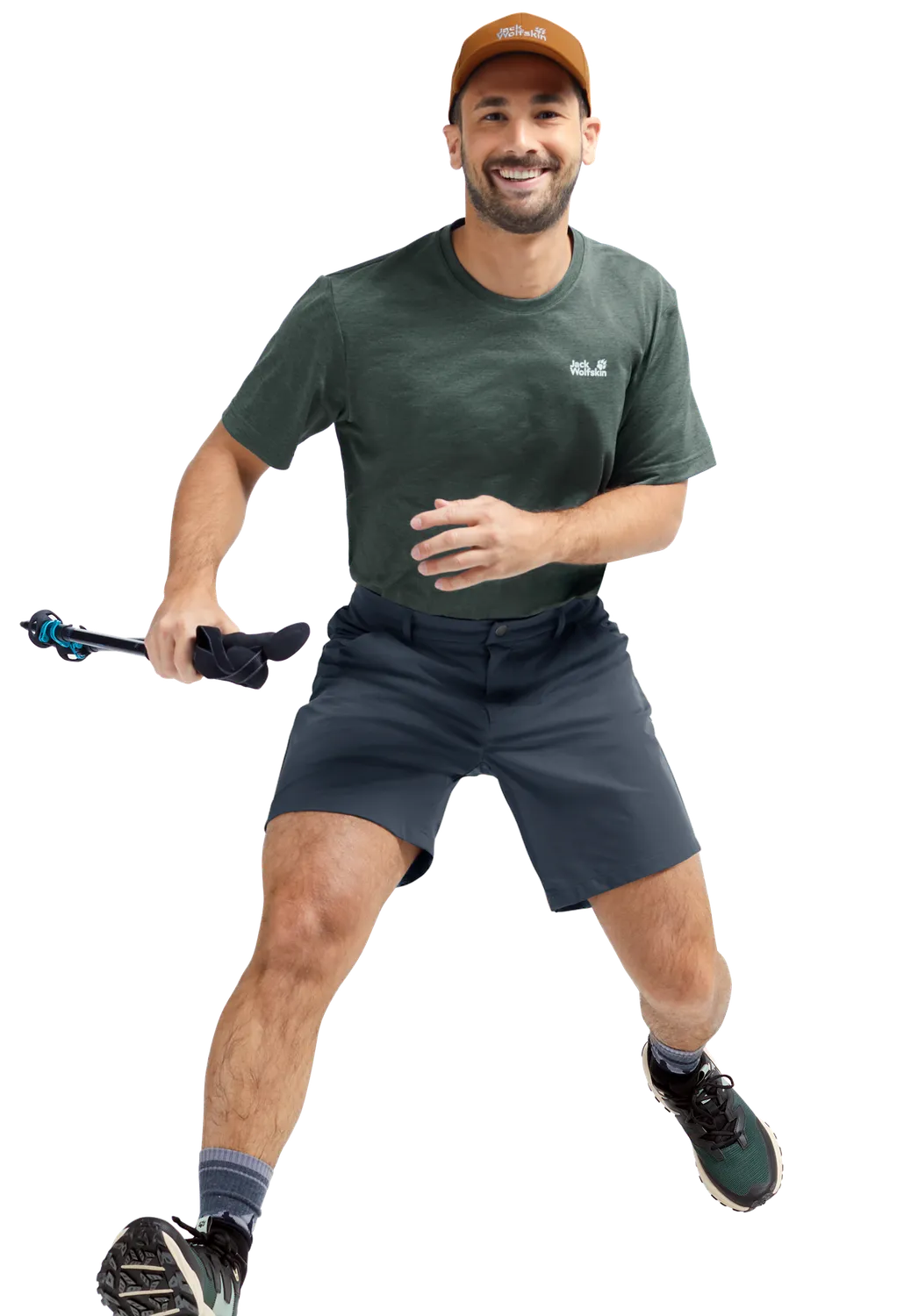 Jack Wolfskin Pico Shorts short homme coupe-vent 46-58