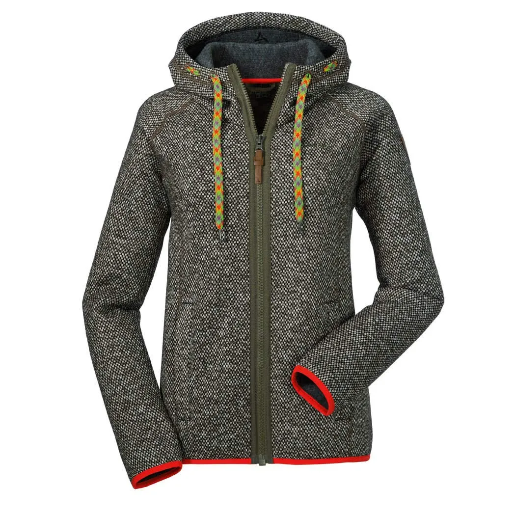Schöffel Aberdeen1 sweat polaire femme navy capuche