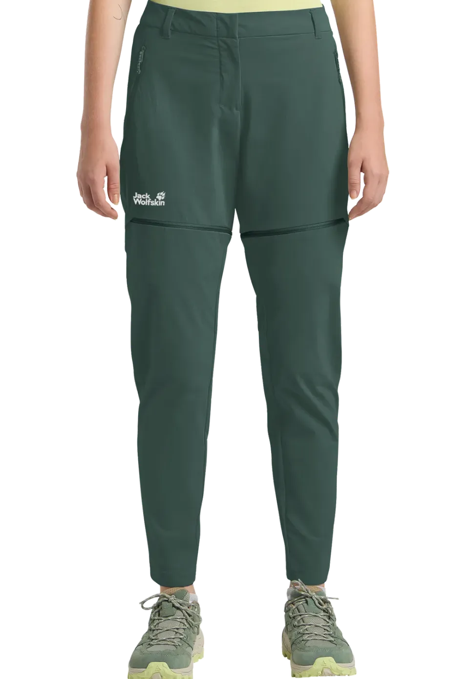 Jack Wolfskin Hikeout Zip Off Pants W pantalon femme convertible