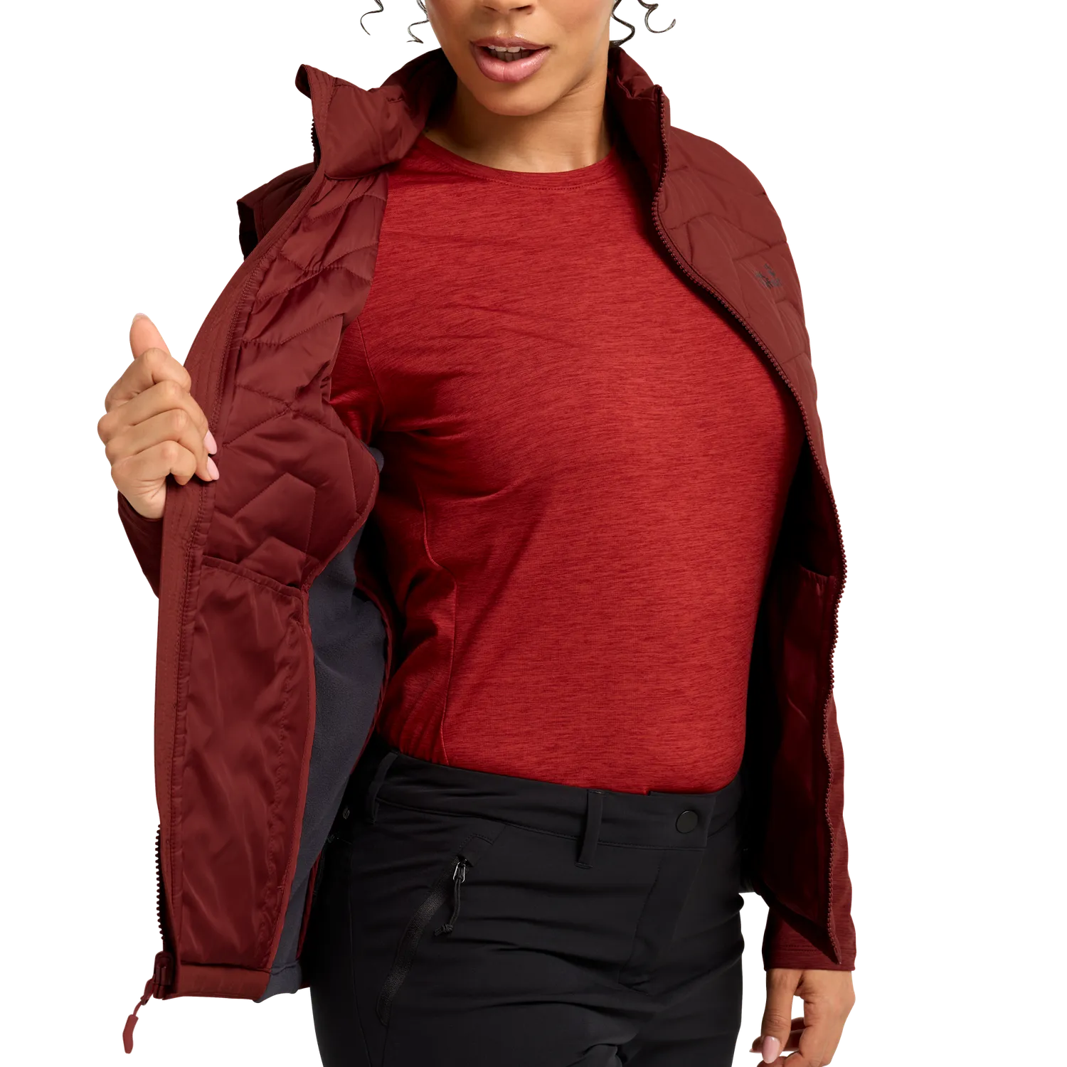 Jack Wolfskin Flextrek Ins Vest gilet femme isolé 3-en-1