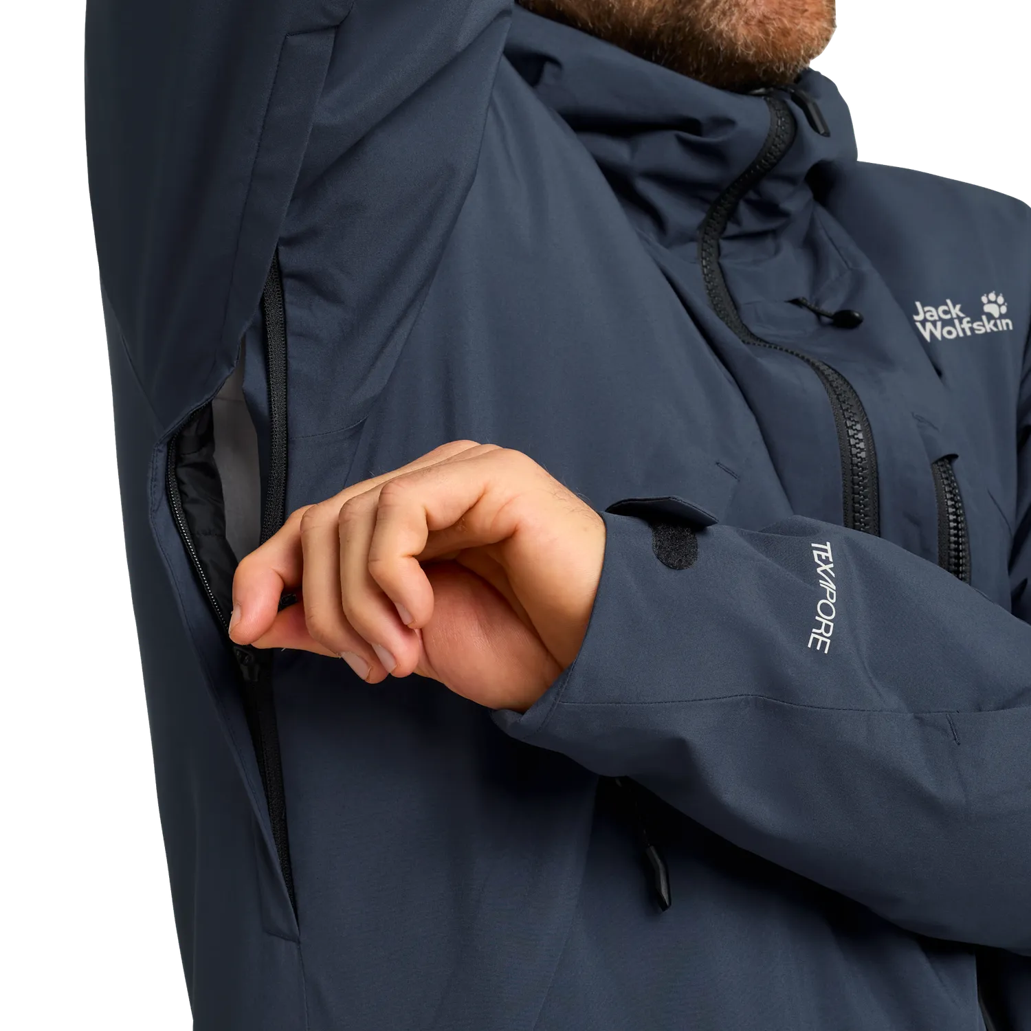 Jack Wolfskin Flowline Pro 2L veste ski homme isolée