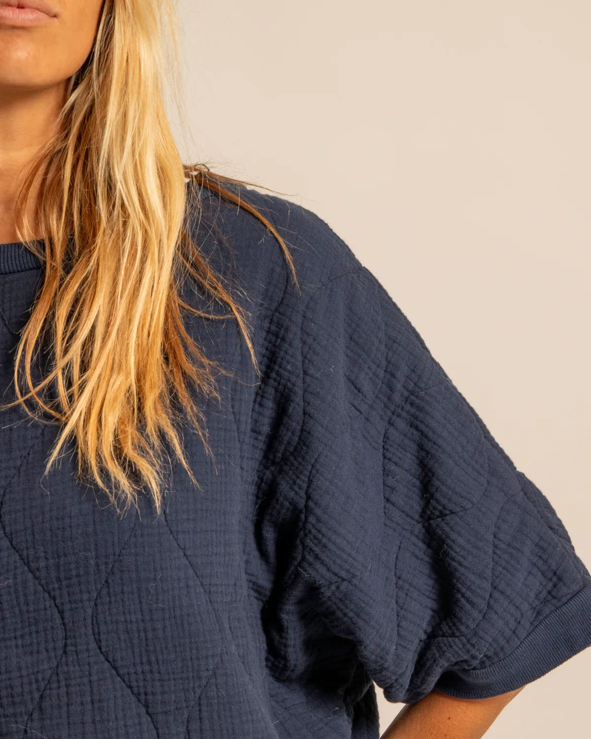 AOKYANOS Seattle sweat manches 3/4 Nuit coton