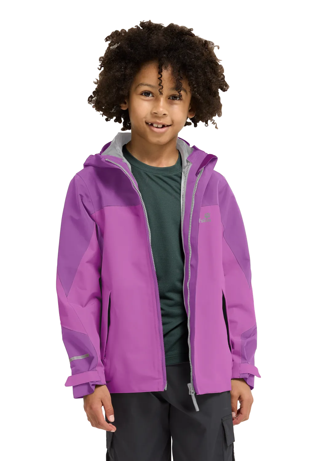 Jack Wolfskin Trailventure 2L JKT K veste enfant 3-en-1 imperméable