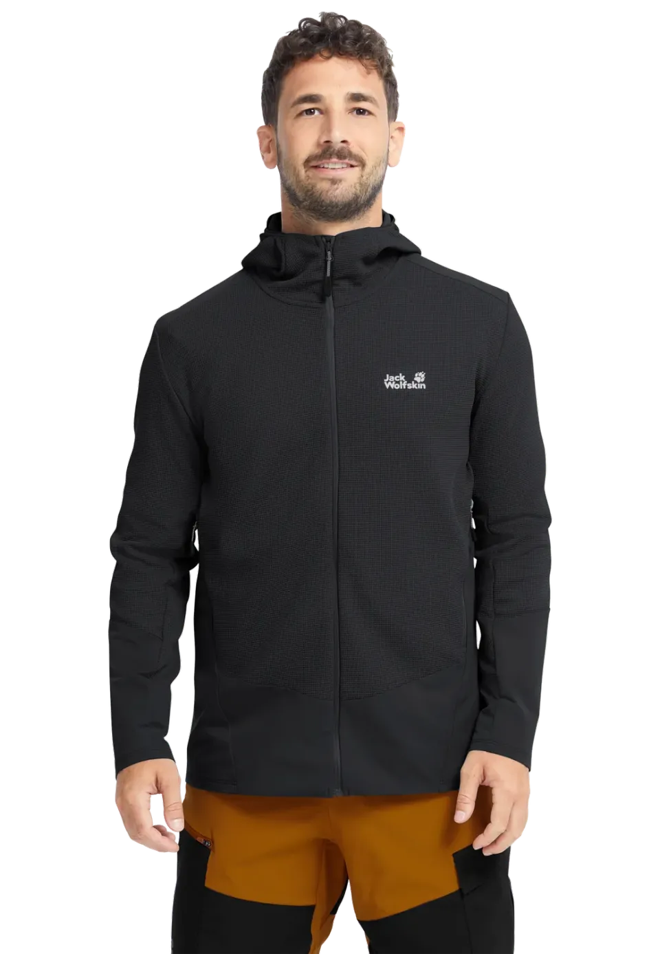 Jack Wolfskin Ridge Hike Hooded FZ M veste polaire homme capuche