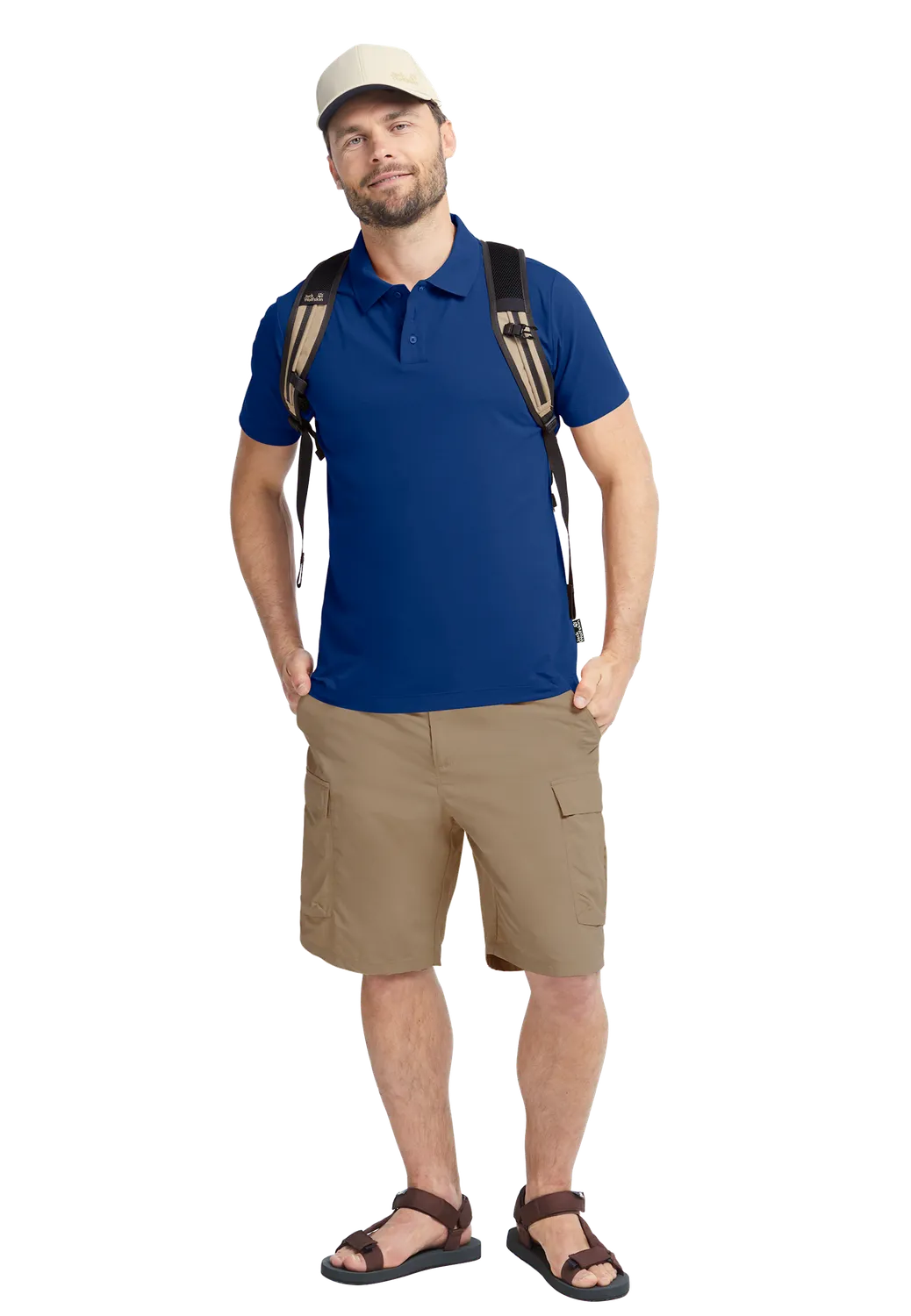 Jack Wolfskin Travel Polo M polo homme respirant