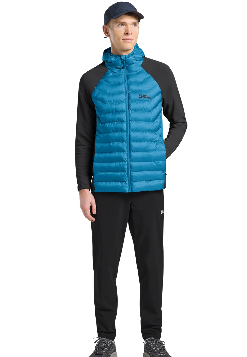 Jack Wolfskin Routeburn Pro Hybrid M veste homme déperlante
