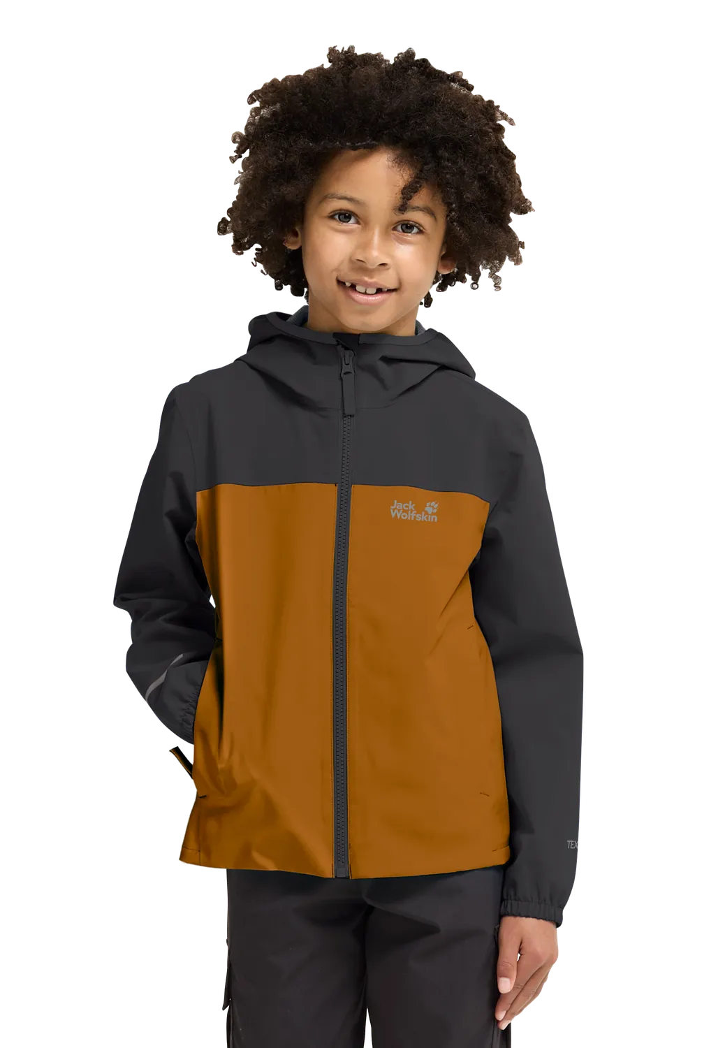 Jack Wolfskin Adventuretribe 2L Jkt veste pluie enfant réfléchissante