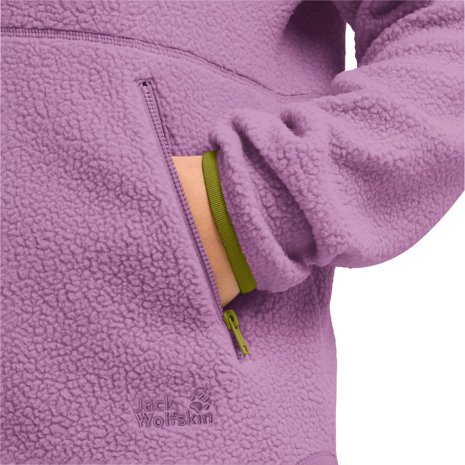Jack Wolfskin Lite Curl FZ W veste polaire femme