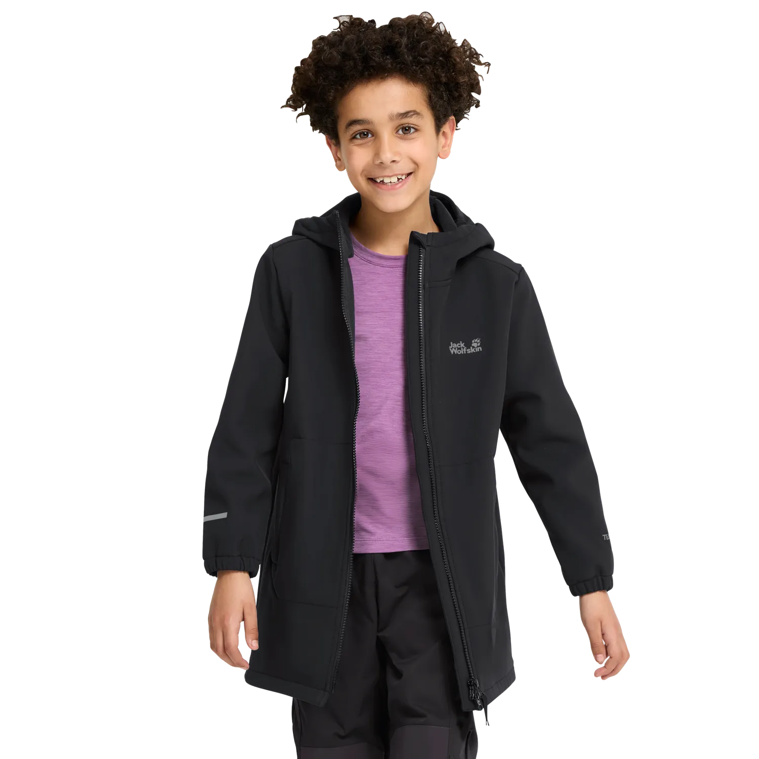 Jack Wolfskin Fourwinds Coat K manteau enfant déperlant