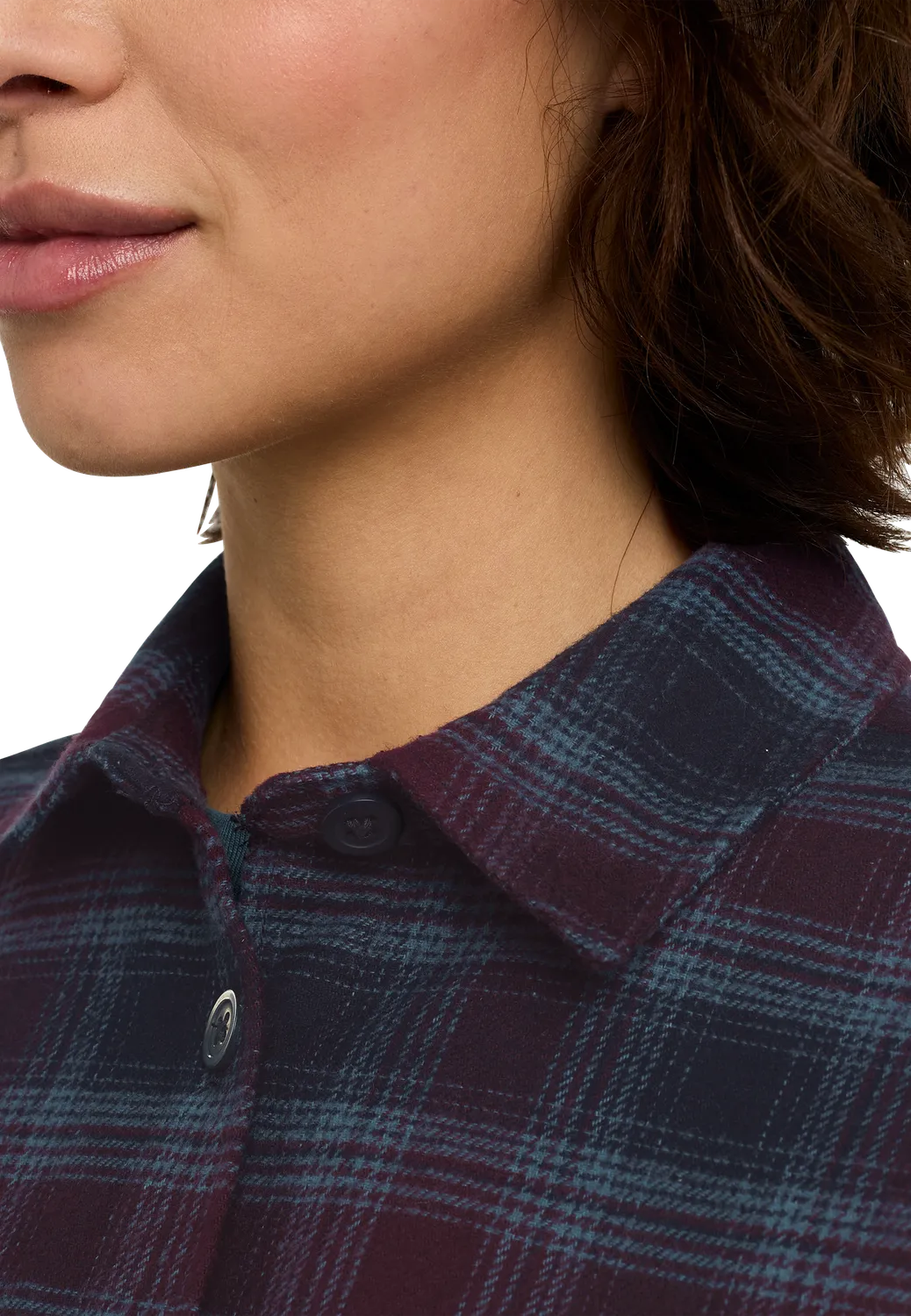 Jack Wolfskin Baja Flannel Shirt chemise femme coton