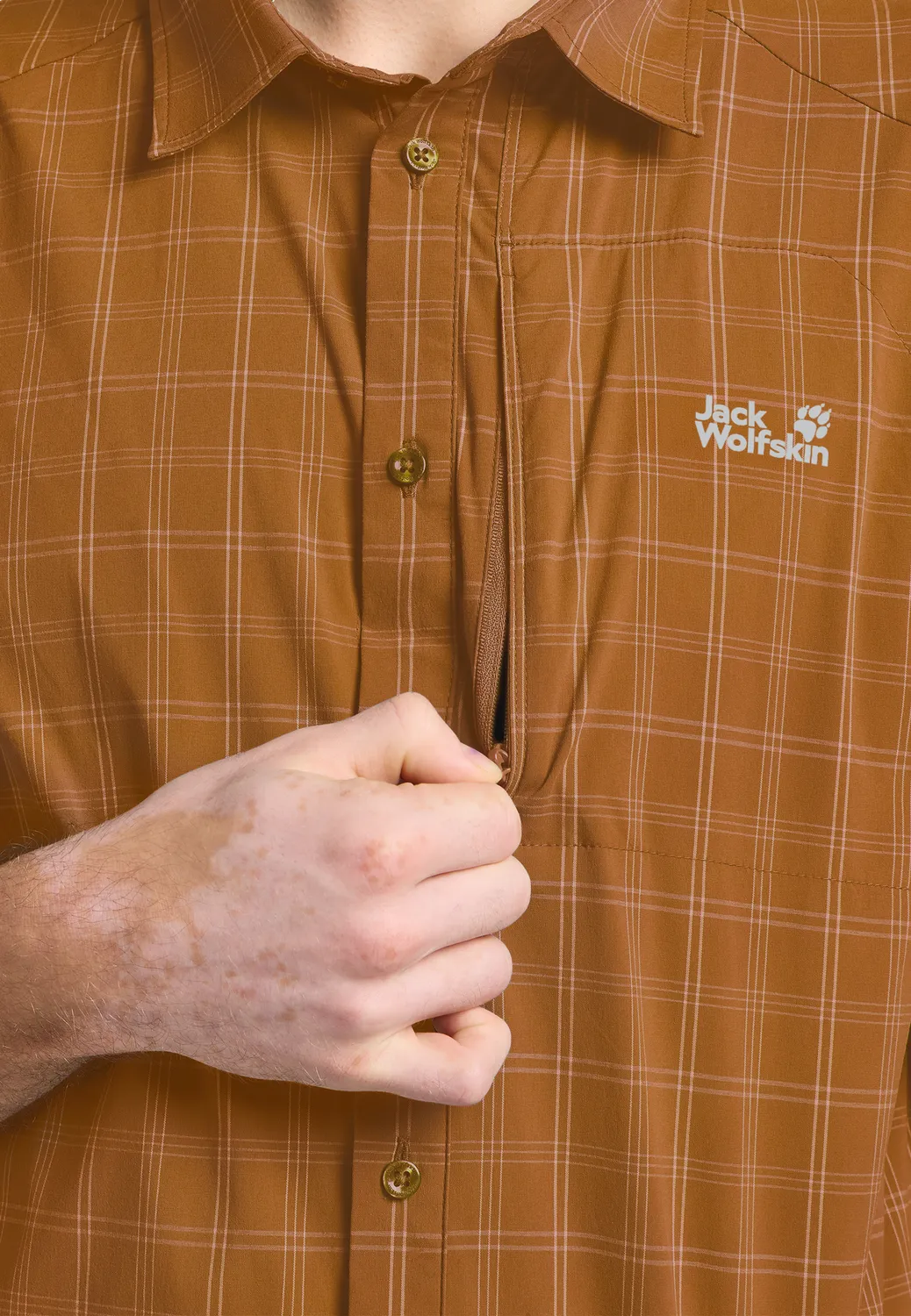 Jack Wolfskin Norbo S/S Shirt M chemise séchage rapide