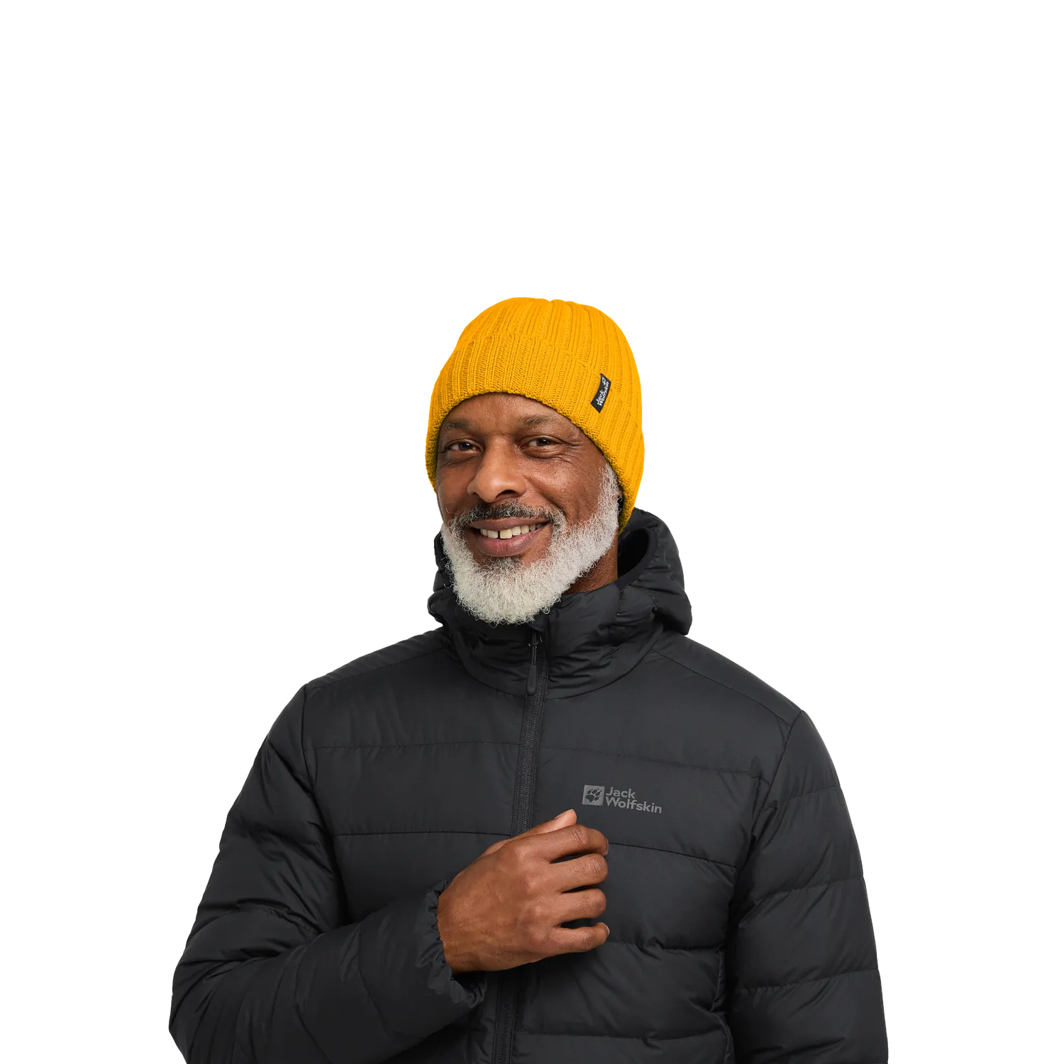 Jack Wolfskin Rib Knit Beanie bonnet hiver doublé polaire
