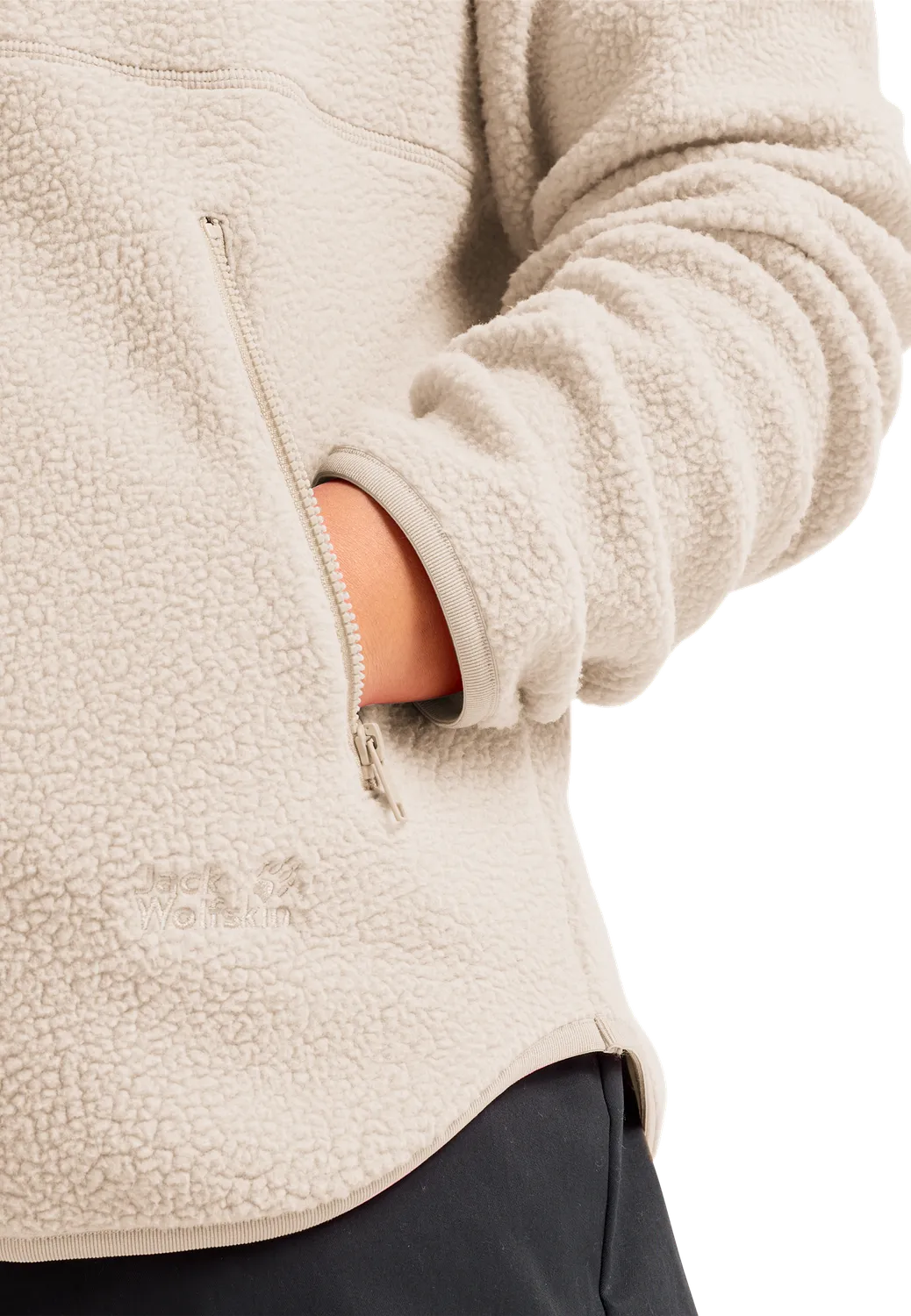 Jack Wolfskin Lite Curl HZ W pull femme chaud