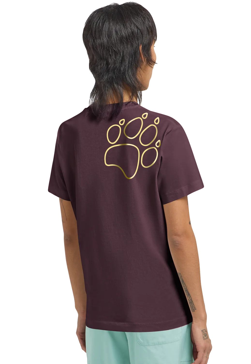Jack Wolfskin Paw Time T t-shirt femme coton single jersey