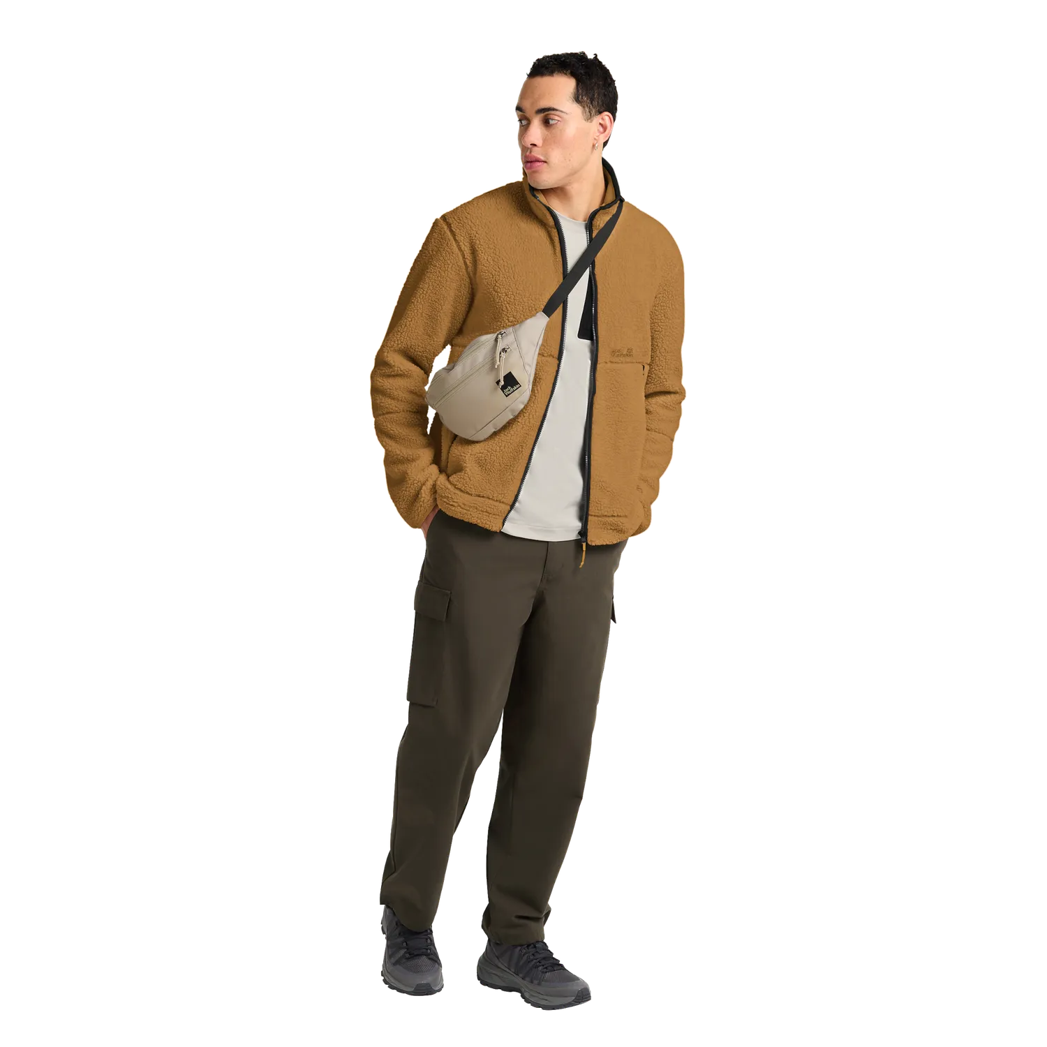 Jack Wolfskin Stone Lite JKT M veste sherpa homme chaud