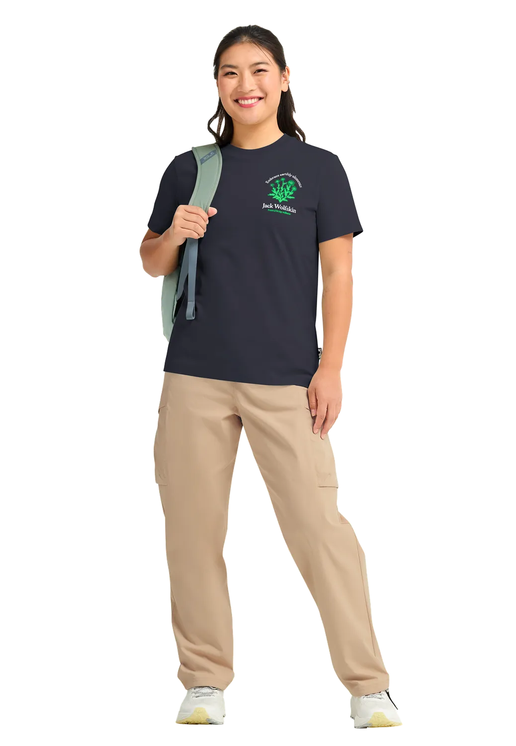 Jack Wolfskin Carefree T W t-shirt femme coton