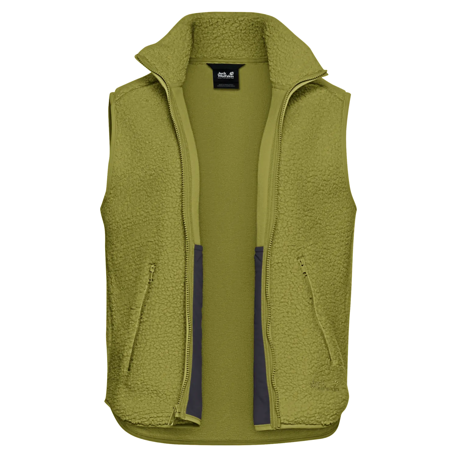 Jack Wolfskin High Curl Vest W gilet sherpa femme chaud
