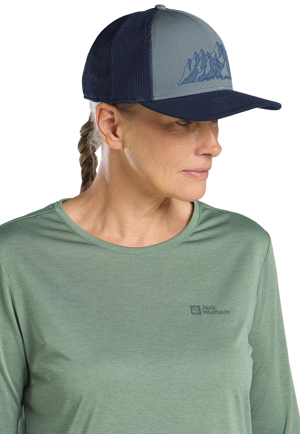 Jack Wolfskin Brand Cap casquette toile recyclée taille unique
