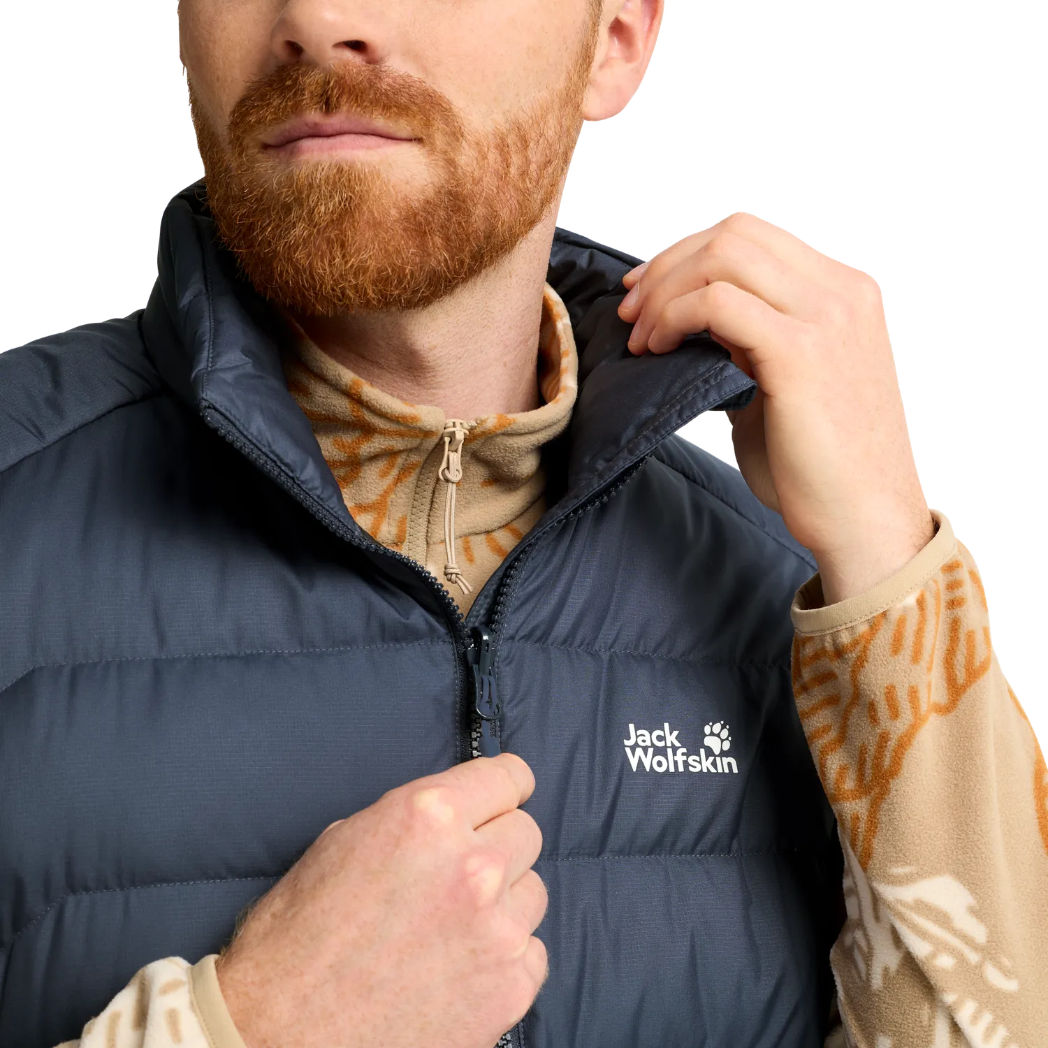 Jack Wolfskin Wild Pass Down Vest M gilet duvet homme