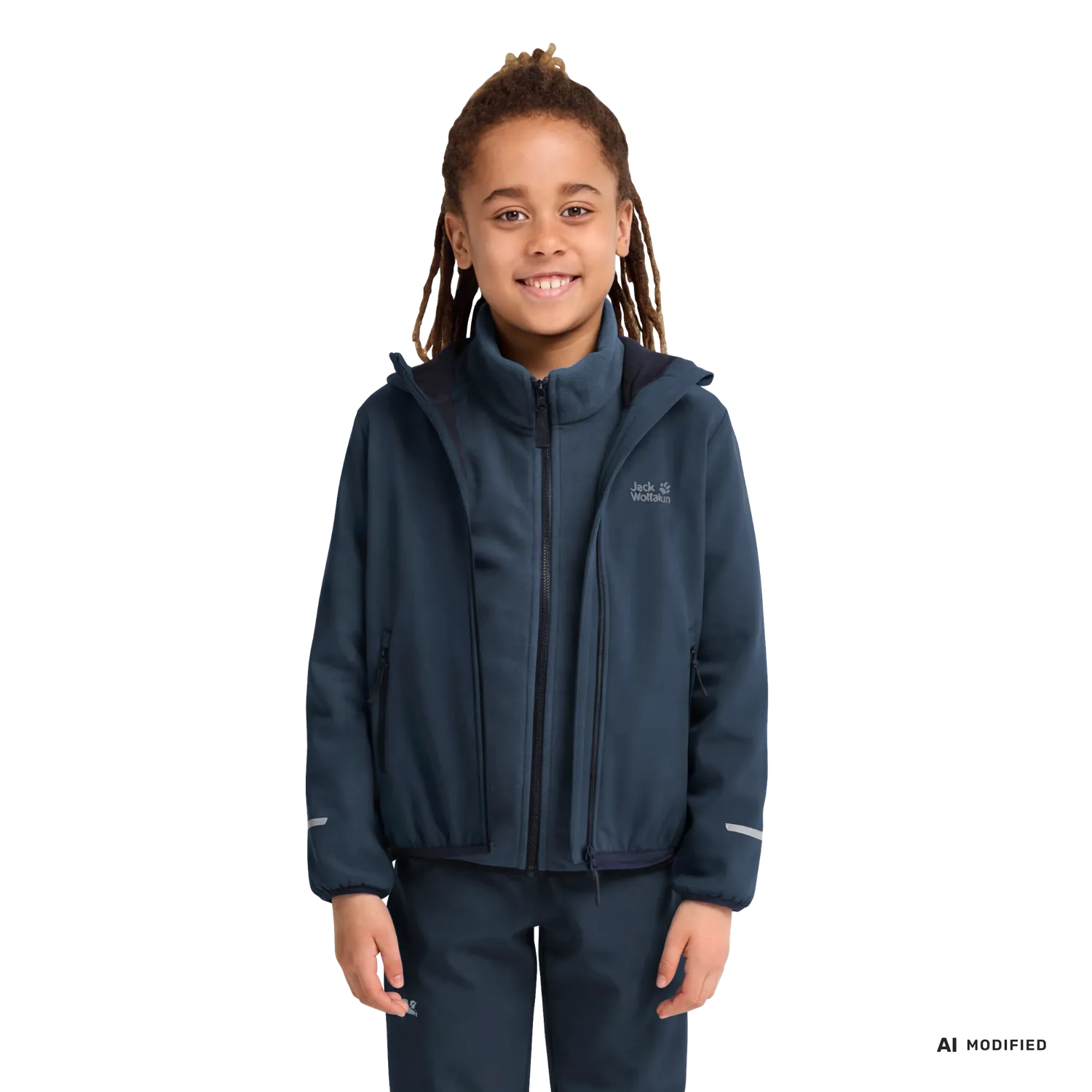 Jack Wolfskin Fourwinds JKT veste enfant coupe-vent