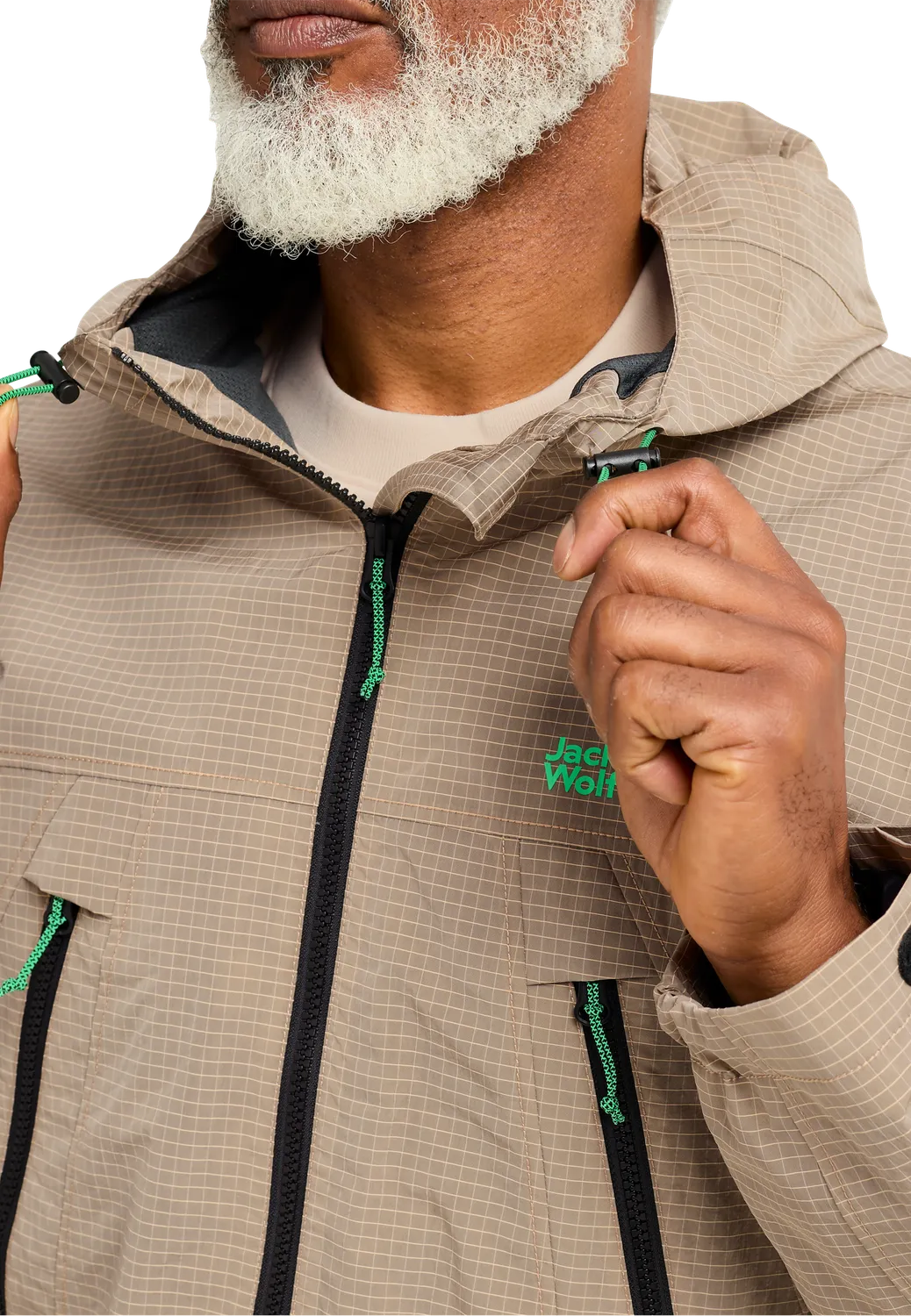 Jack Wolfskin Find The Wild 2L JKT veste pluie homme coupe droite