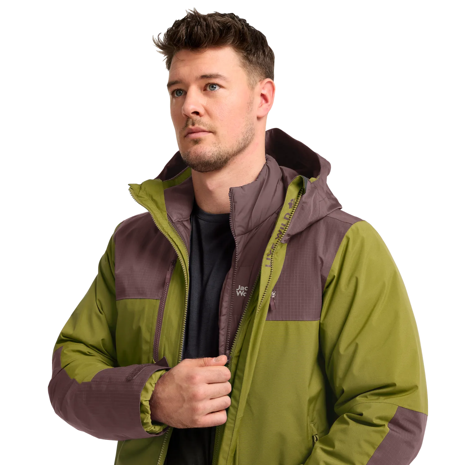 Jack Wolfskin Jasper Decade veste 3-en-1 homme imper