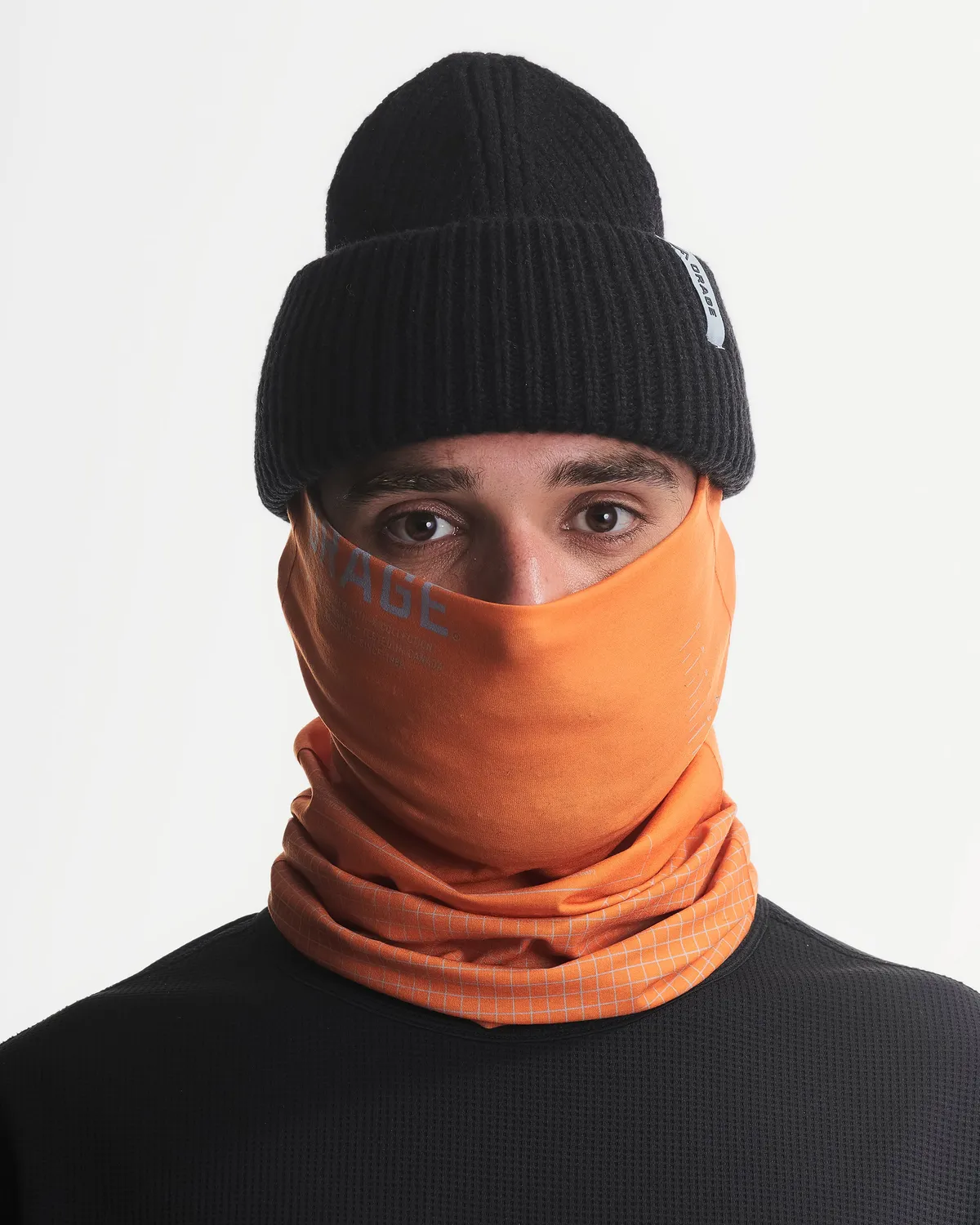 Orage Slash R50909 tour de cou noir stretch