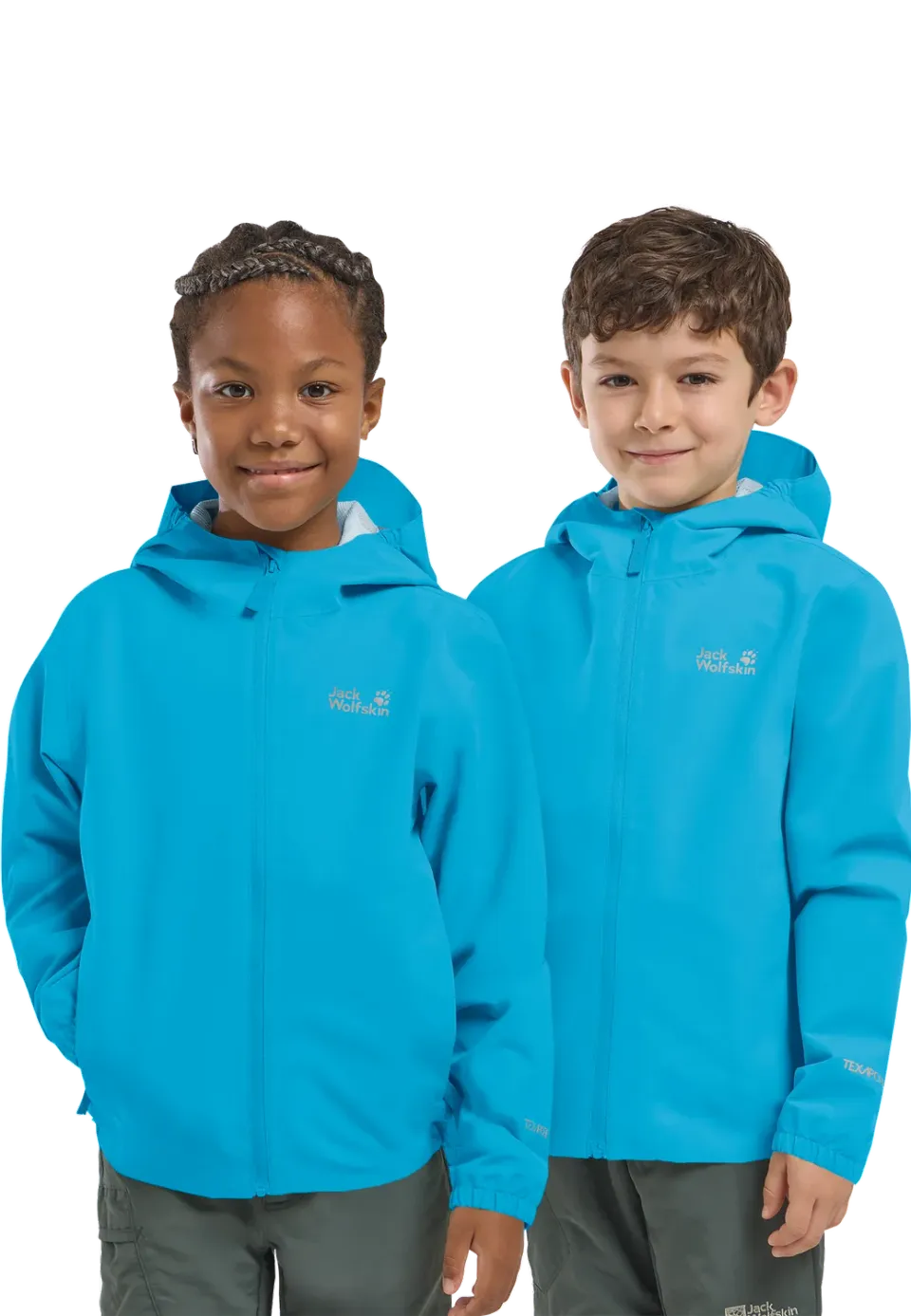 Jack Wolfskin Flaze Jacket K veste pluie enfant imperméable