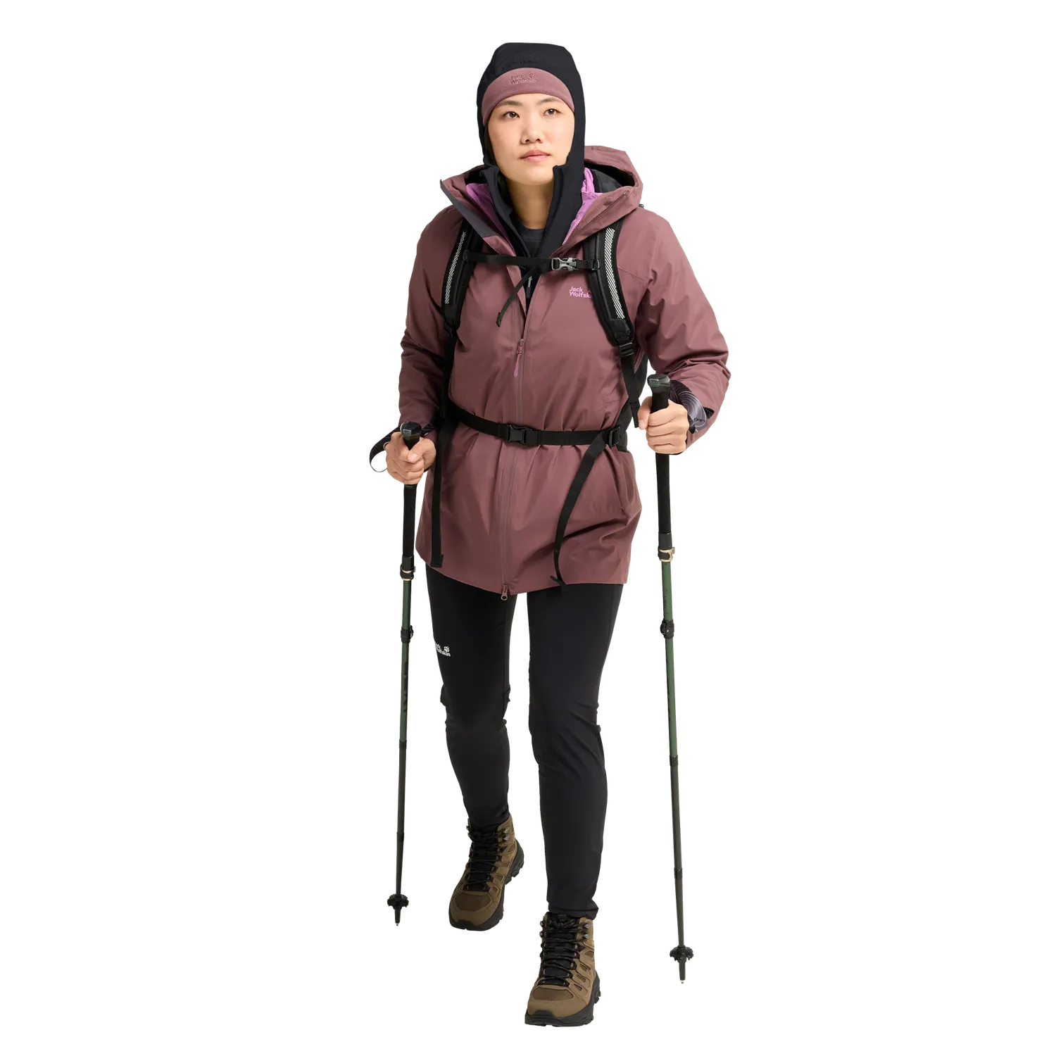 Jack Wolfskin Astrotrail Hooded Hybrid W veste femme coupe-vent