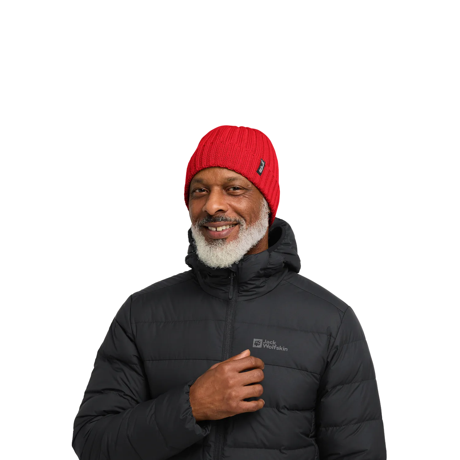 Jack Wolfskin Rib Knit Beanie bonnet taille unique chaud