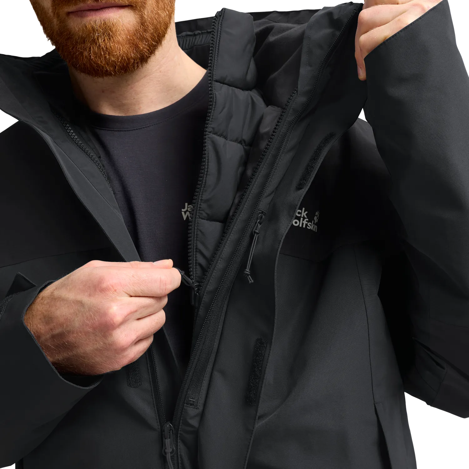 Jack Wolfskin Romberg 2 3in1 veste homme imperméable