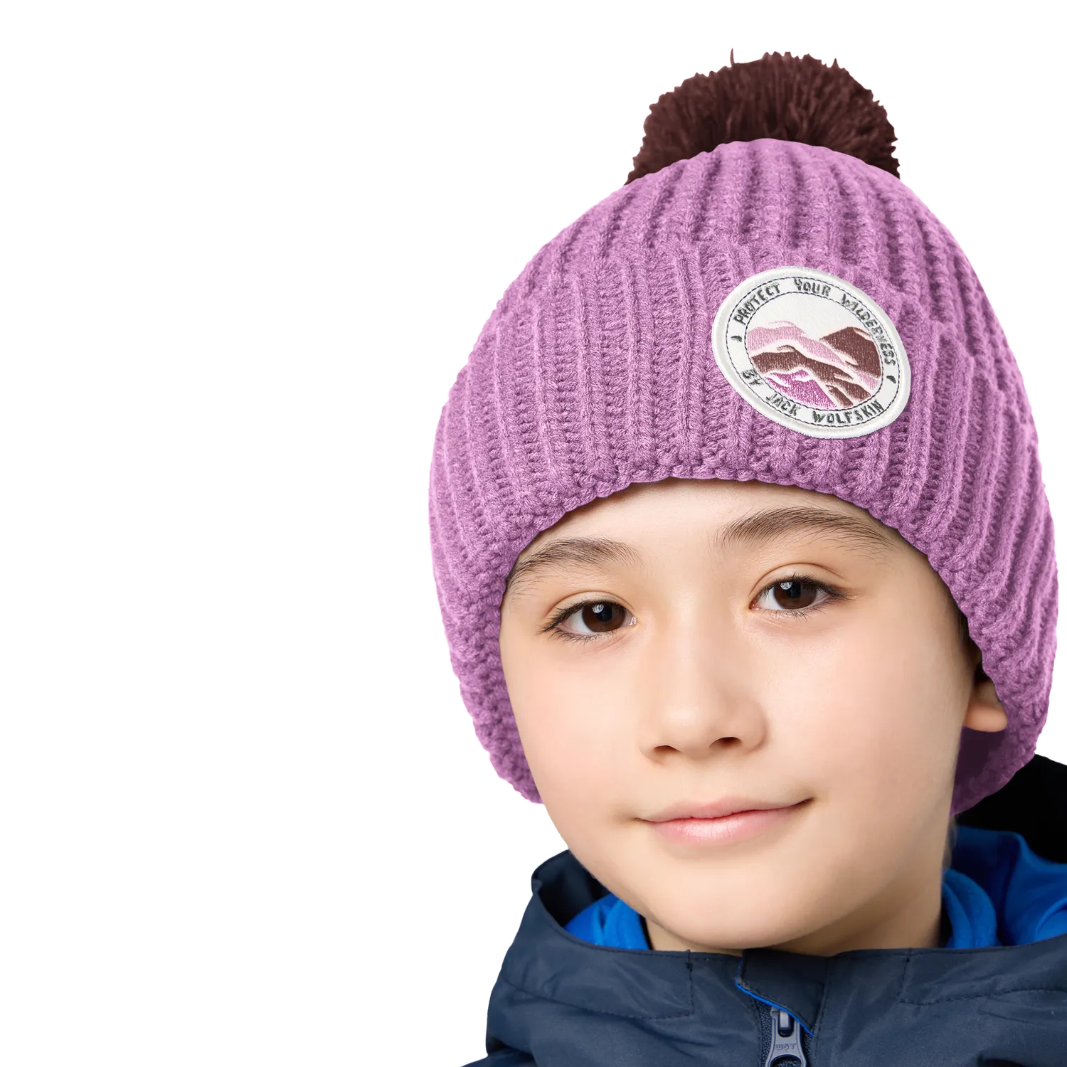 Jack Wolfskin Pompom Badge Beanie K bonnet enfant