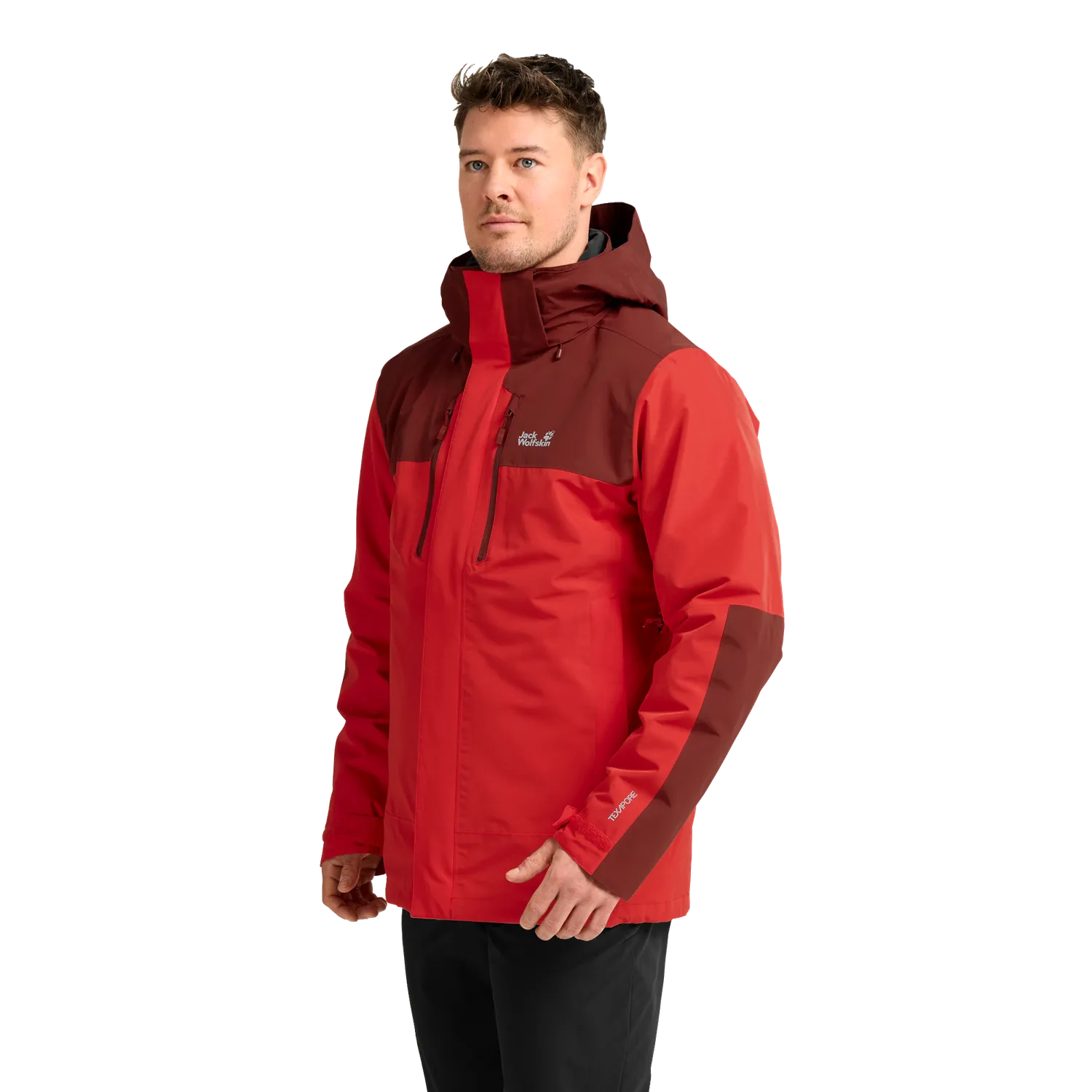 Jack Wolfskin Jasper Pro 3in1 Jkt M veste homme 3-en-1 imperméable