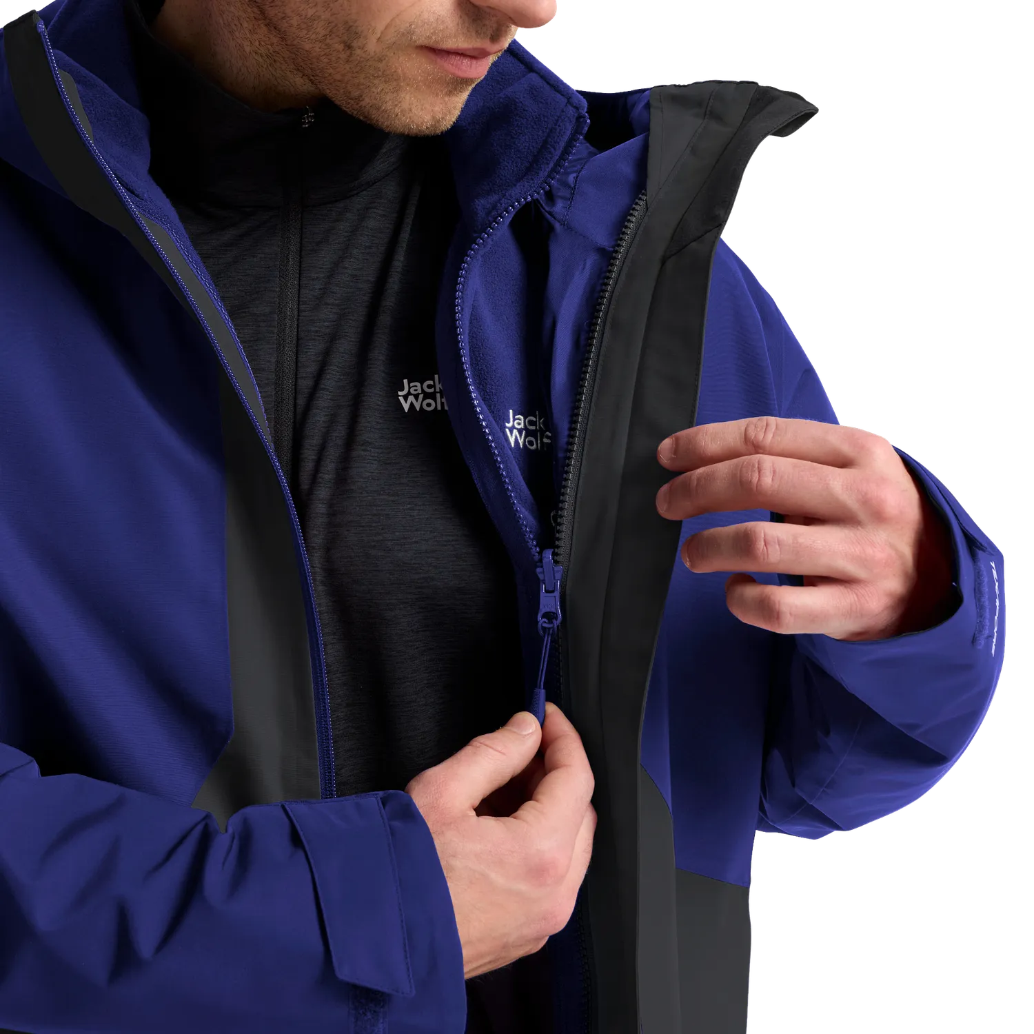 Jack Wolfskin Stonetrail 3in1 JKT veste homme taille M