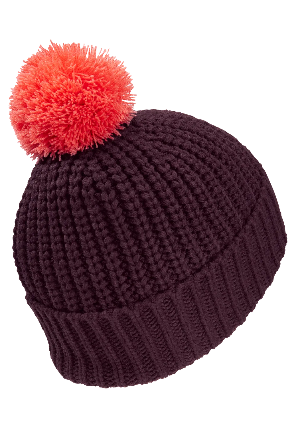Jack Wolfskin Pompom Badge Beanie K bonnet enfant chaud