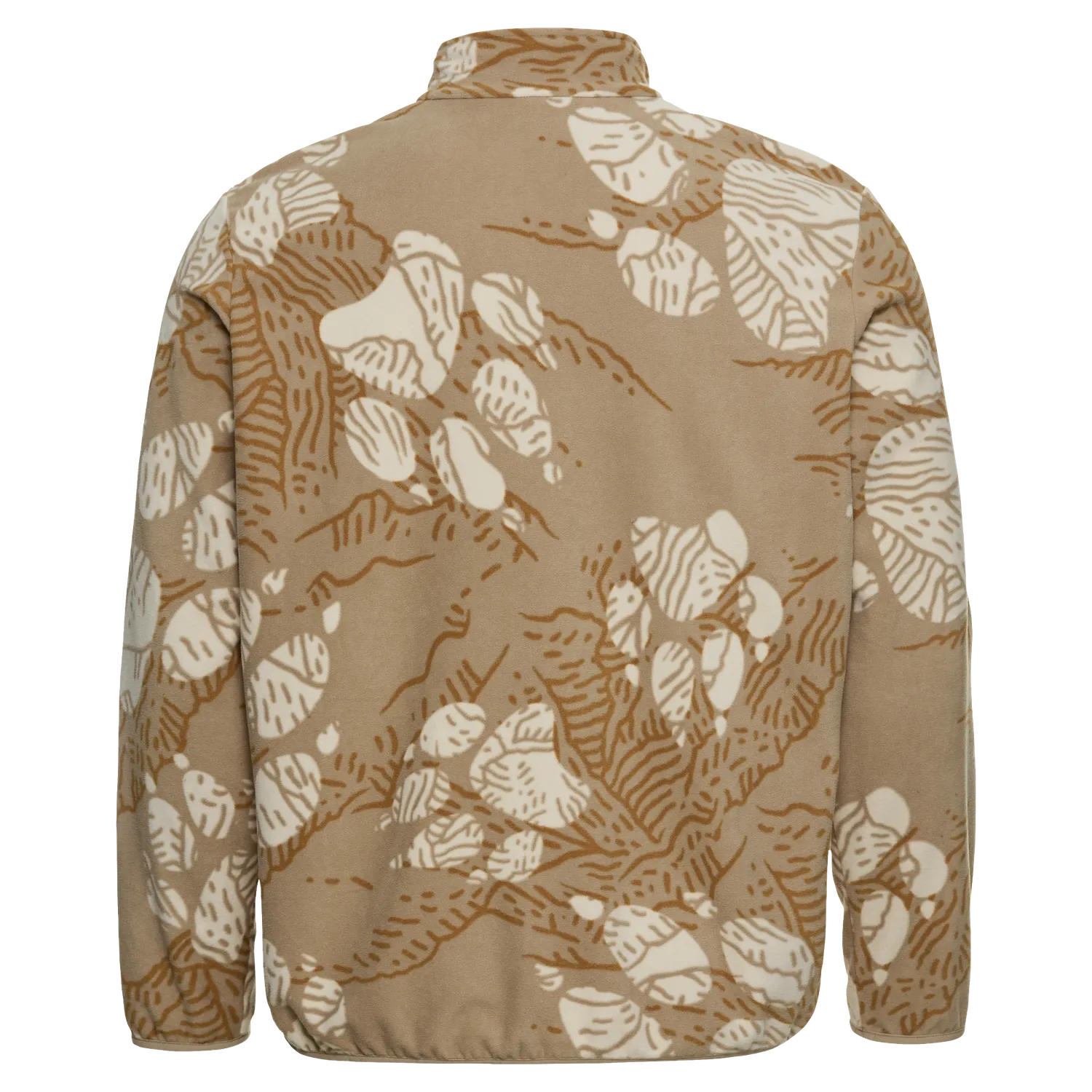 Jack Wolfskin Paw Era 100 Print polaire homme demi-zip
