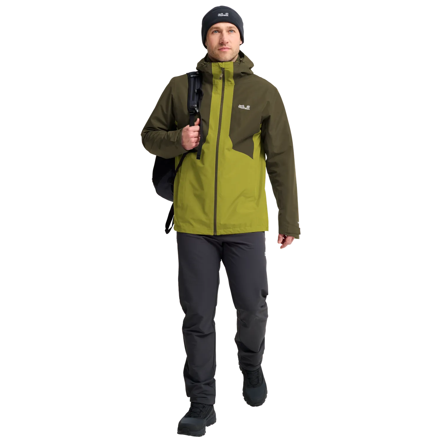 Jack Wolfskin Stonetrail 3IN1 JKT M veste 3-en-1 homme étanche