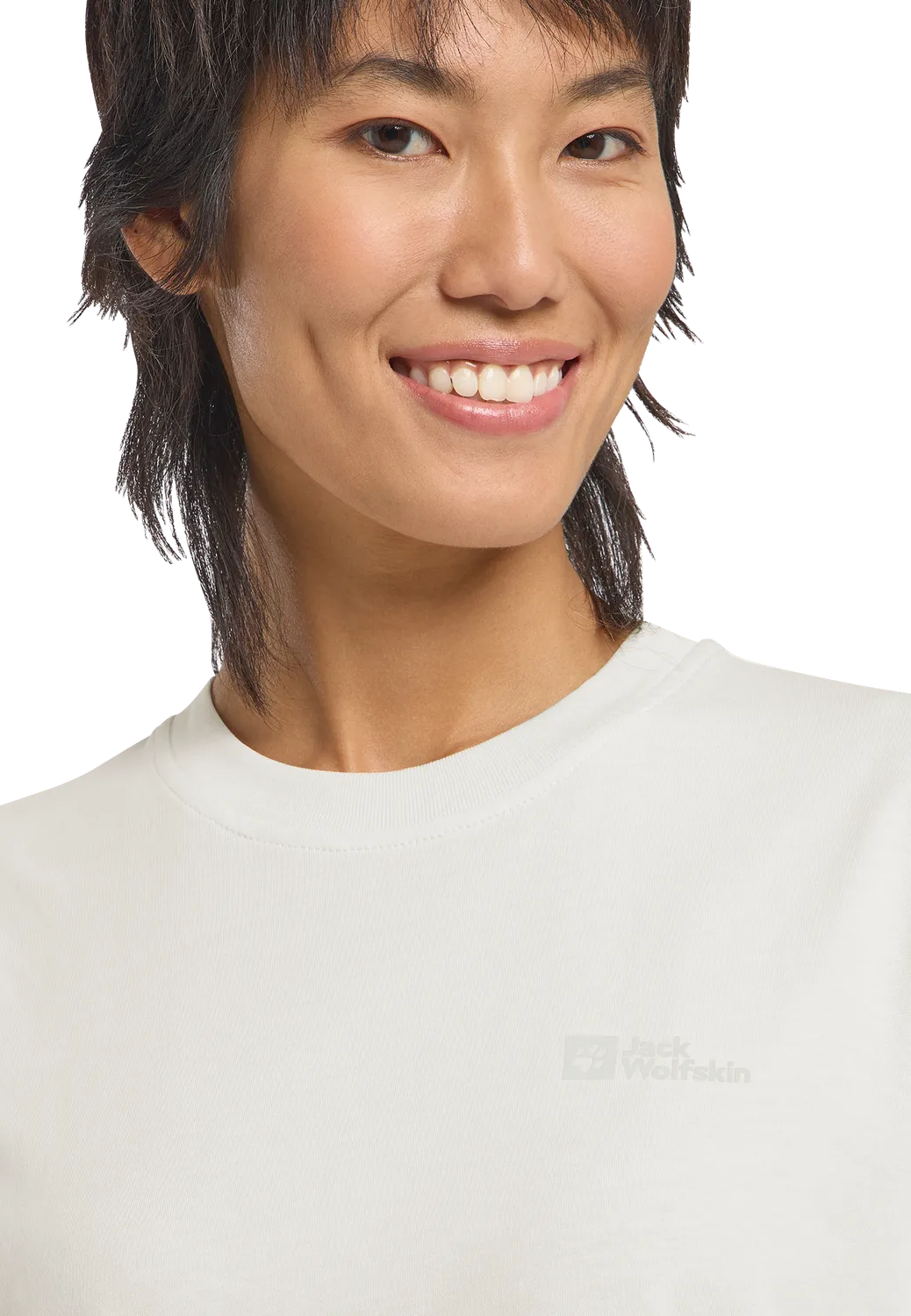 Jack Wolfskin Essential T W t-shirt femme coton bio
