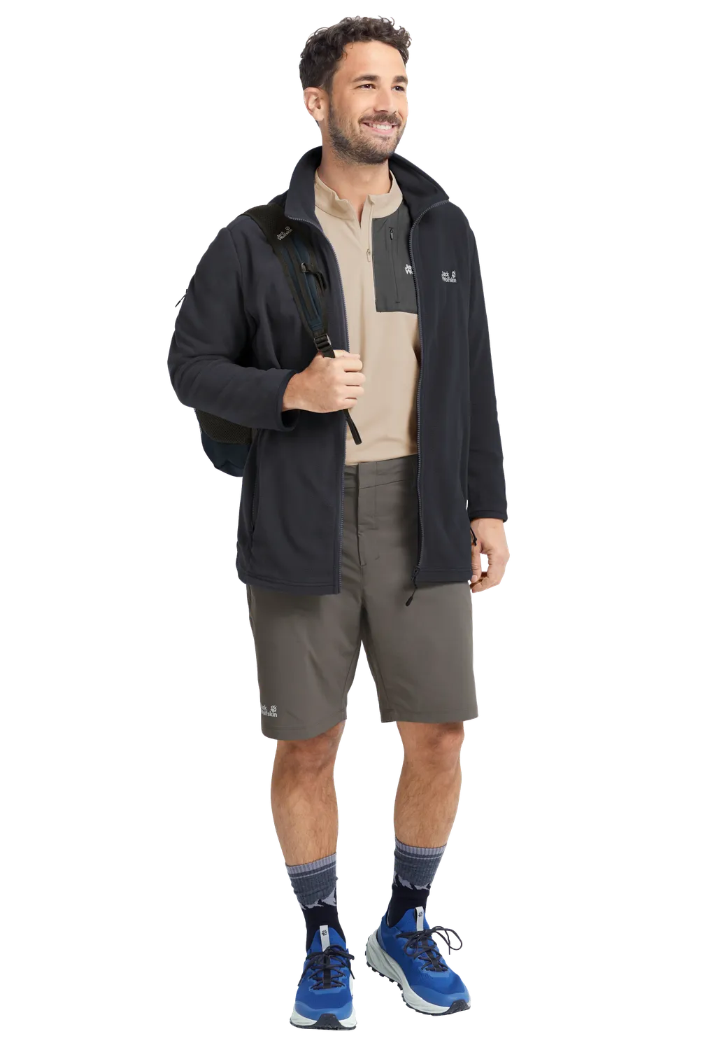 Jack Wolfskin Taunus 100 FZ M polaire homme zip