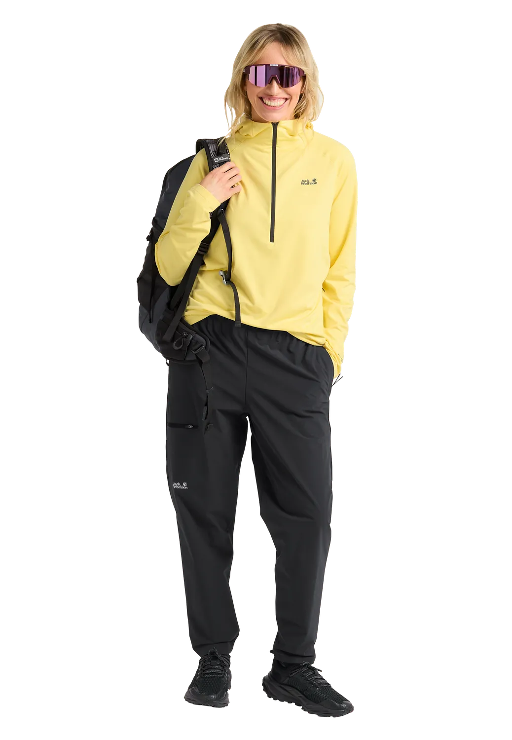 Jack Wolfskin Prelight Trail Hooded W pull polaire femme zippé