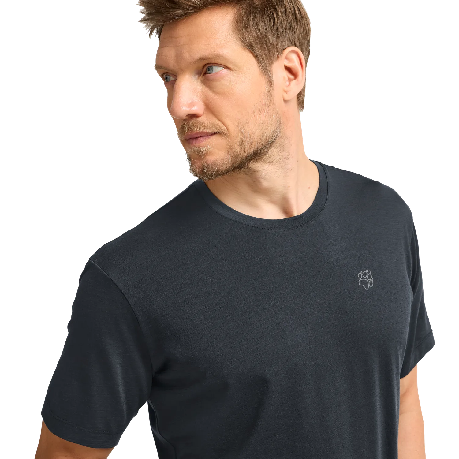 Jack Wolfskin Wool T M t-shirt homme laine respirant