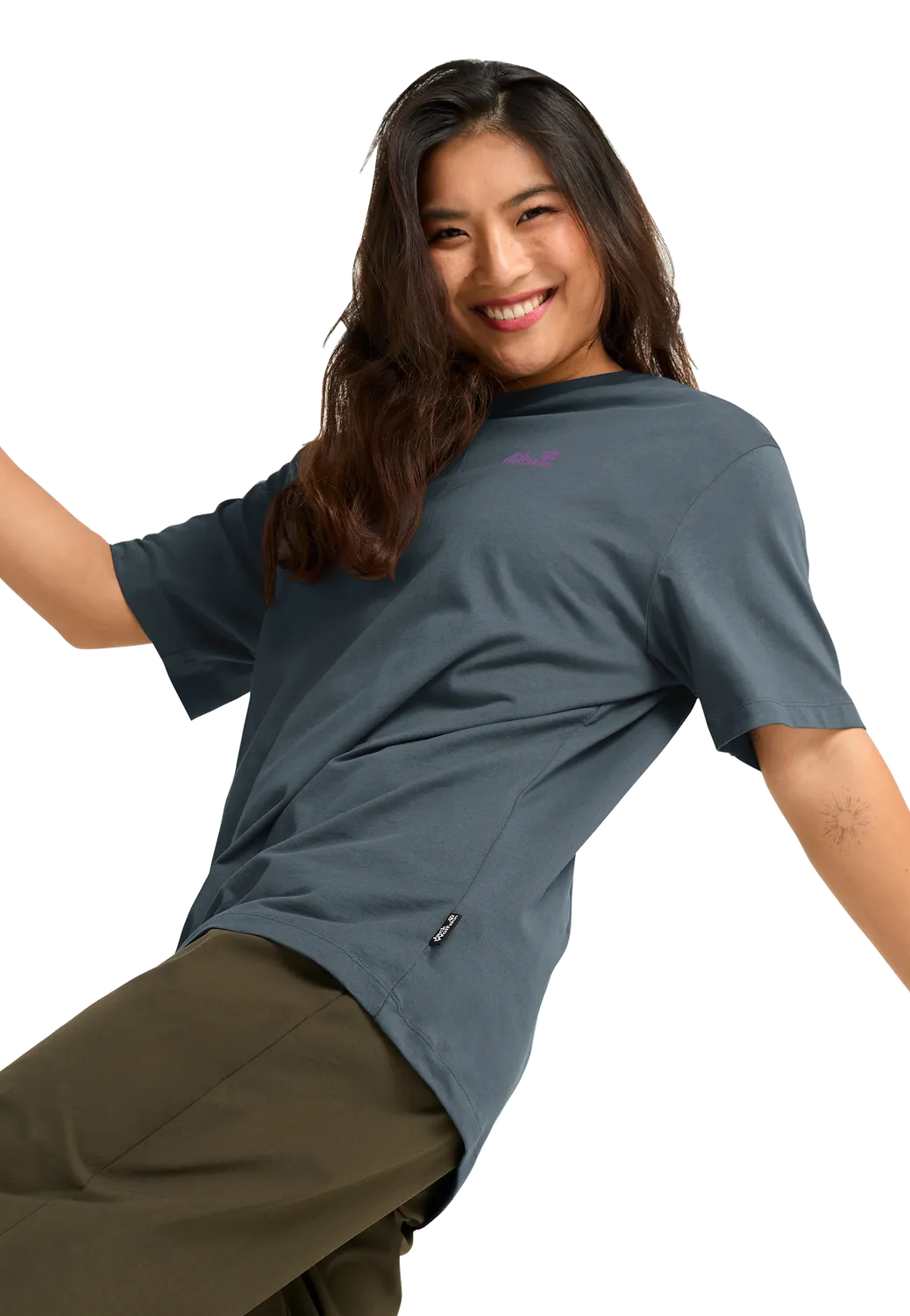 Jack Wolfskin Live Wild T t-shirt mixte coton