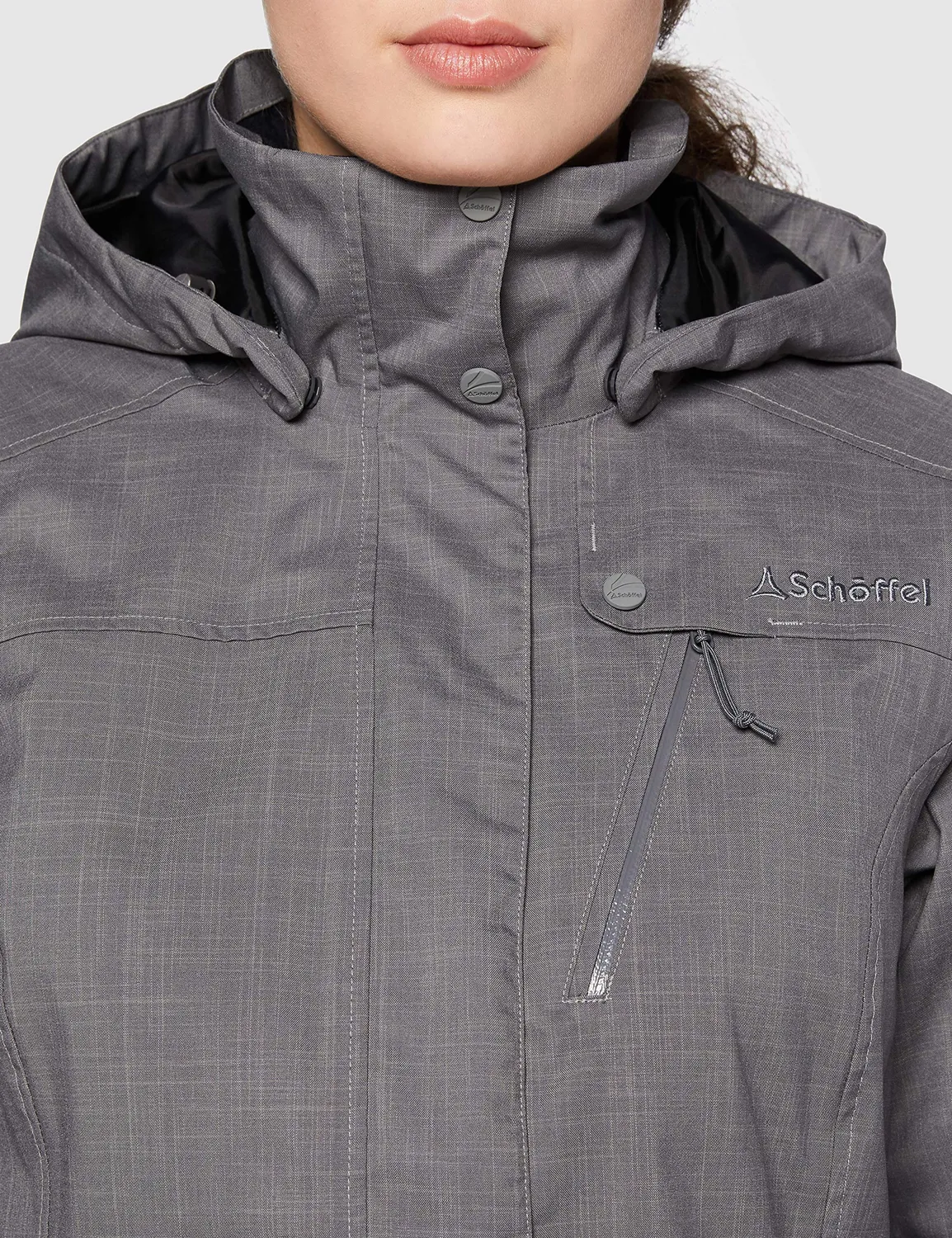 Schöffel Agnes2 veste pluie femme noire imperméable