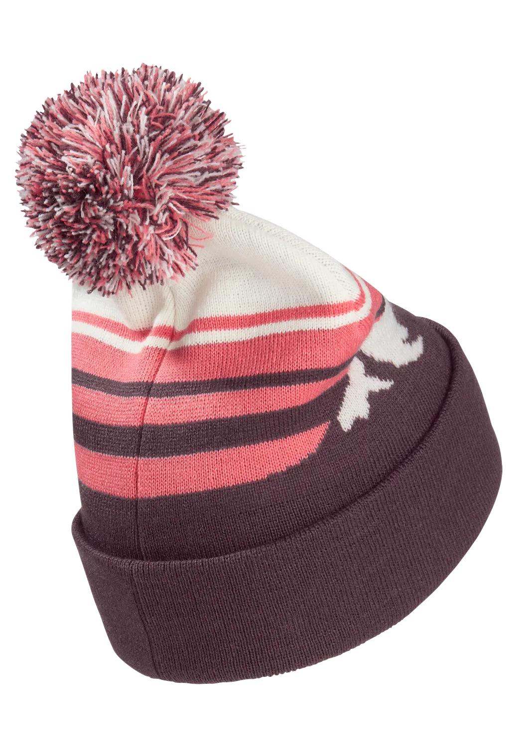 Jack Wolfskin Stripy Pompom Beanie K bonnet enfant