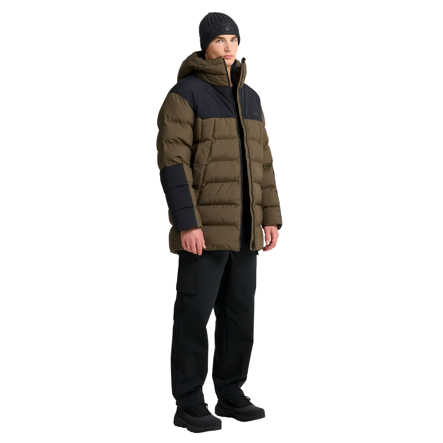 Jack Wolfskin Badge Paw Beanie bonnet chaud unisexe