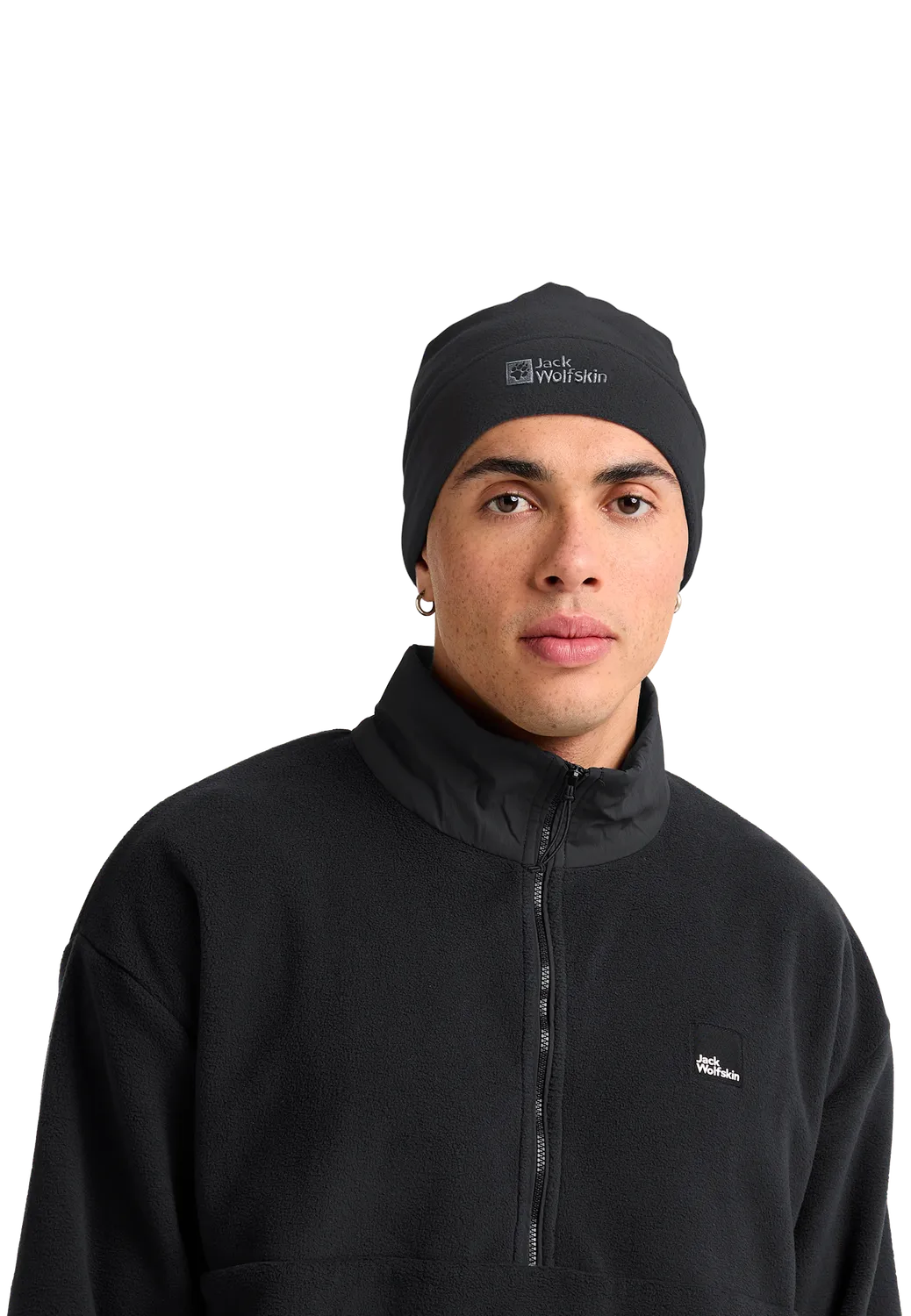 Jack Wolfskin Real Stuff Beanie bonnet polaire léger recyclé